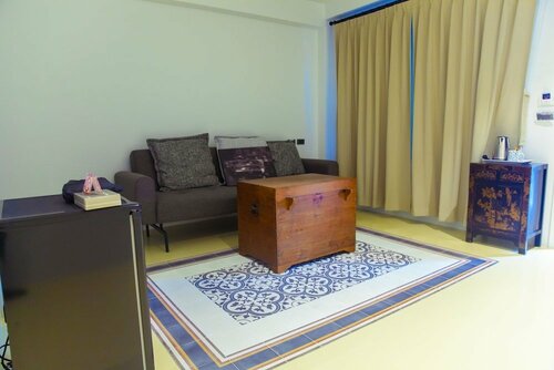 Двухместный люкс Grand двуспальная кровать в Xinlor House