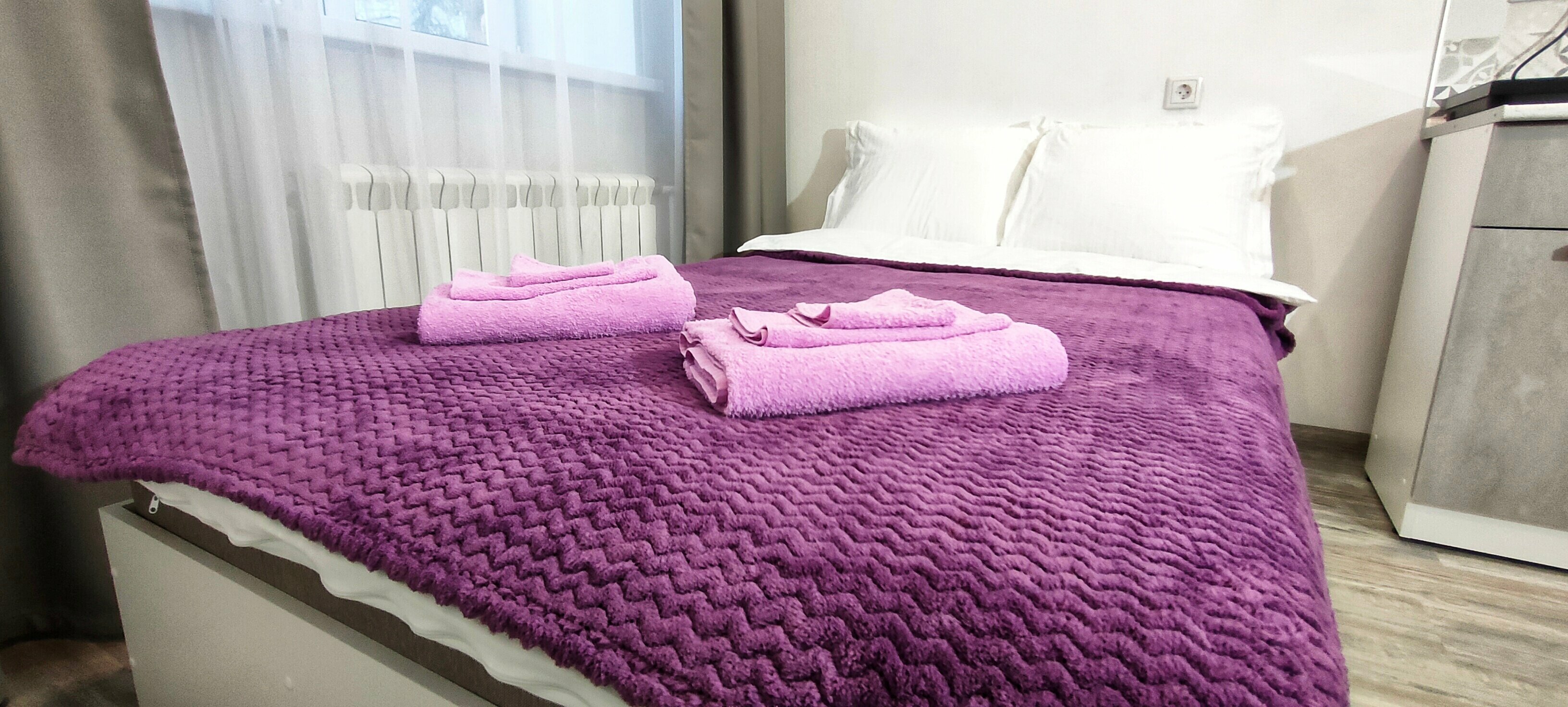 Улучшенный номер с кроватью размера «king-size» или 2 отдельными кроватями