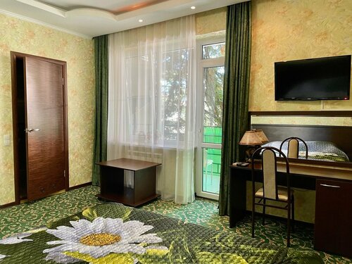 Двухместный номер с 2 отдельными кроватями, вид на сад в Ледис