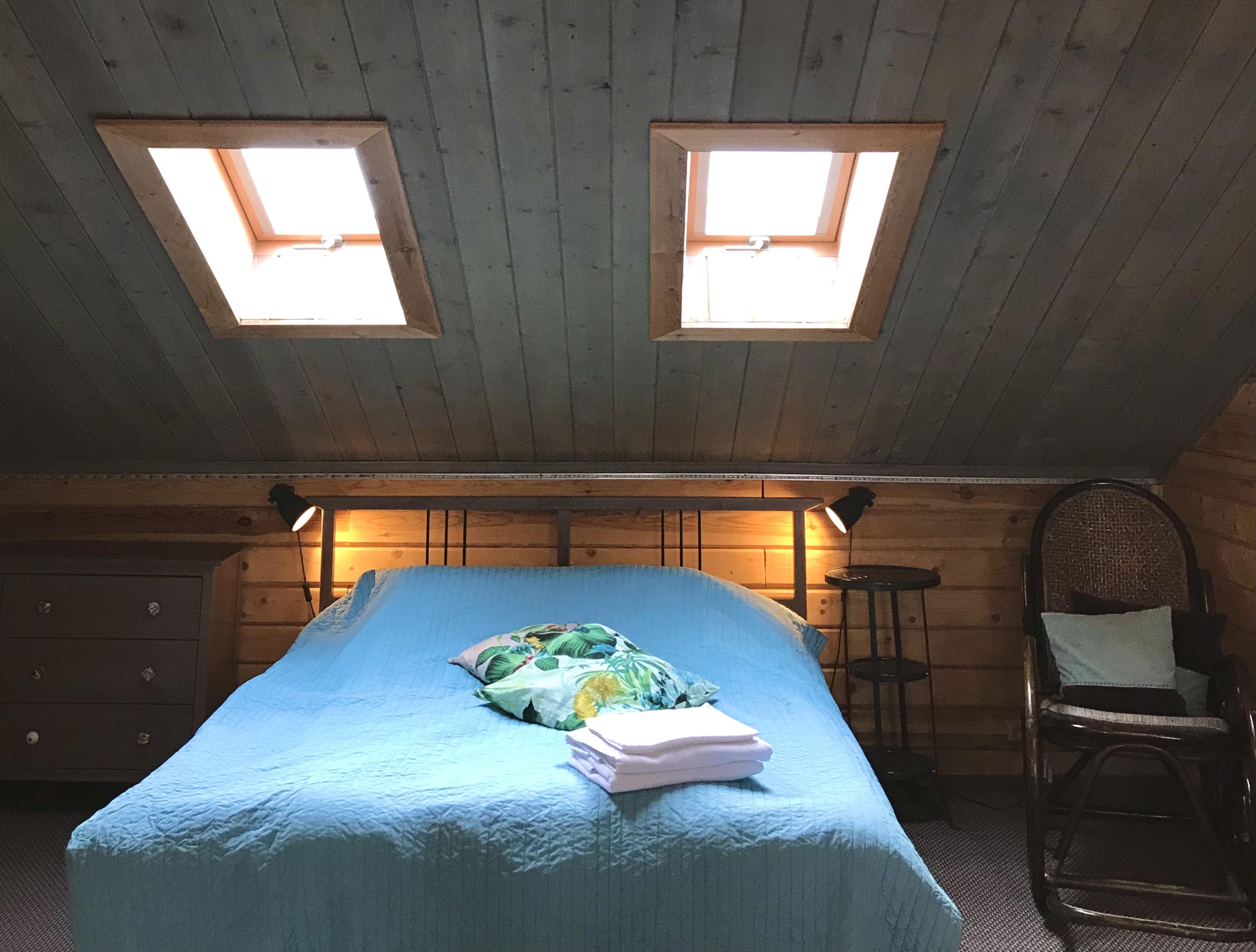 Четырехместный номер с видом на озеро