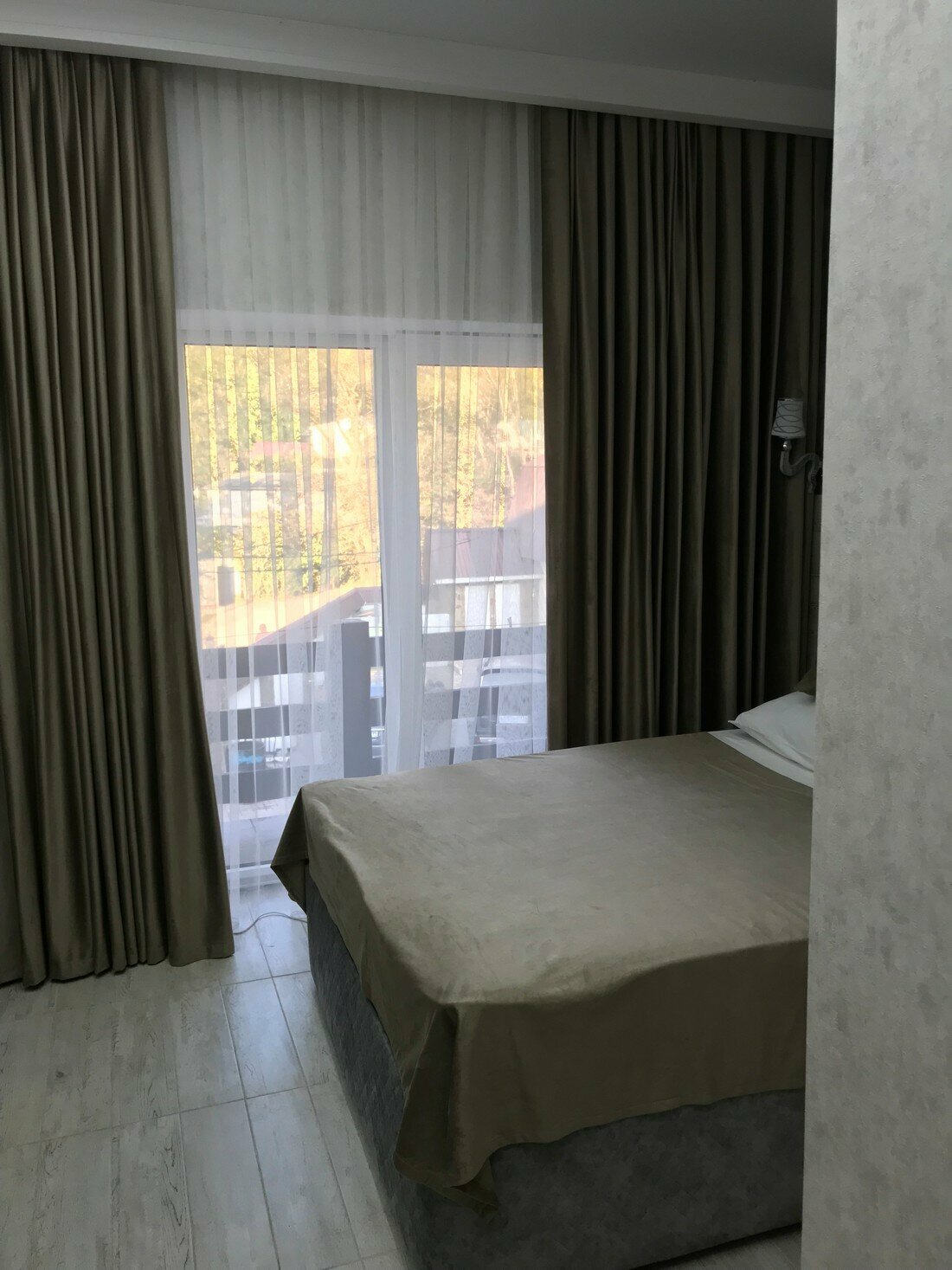 Двухместный номер с 1 кроватью и балконом