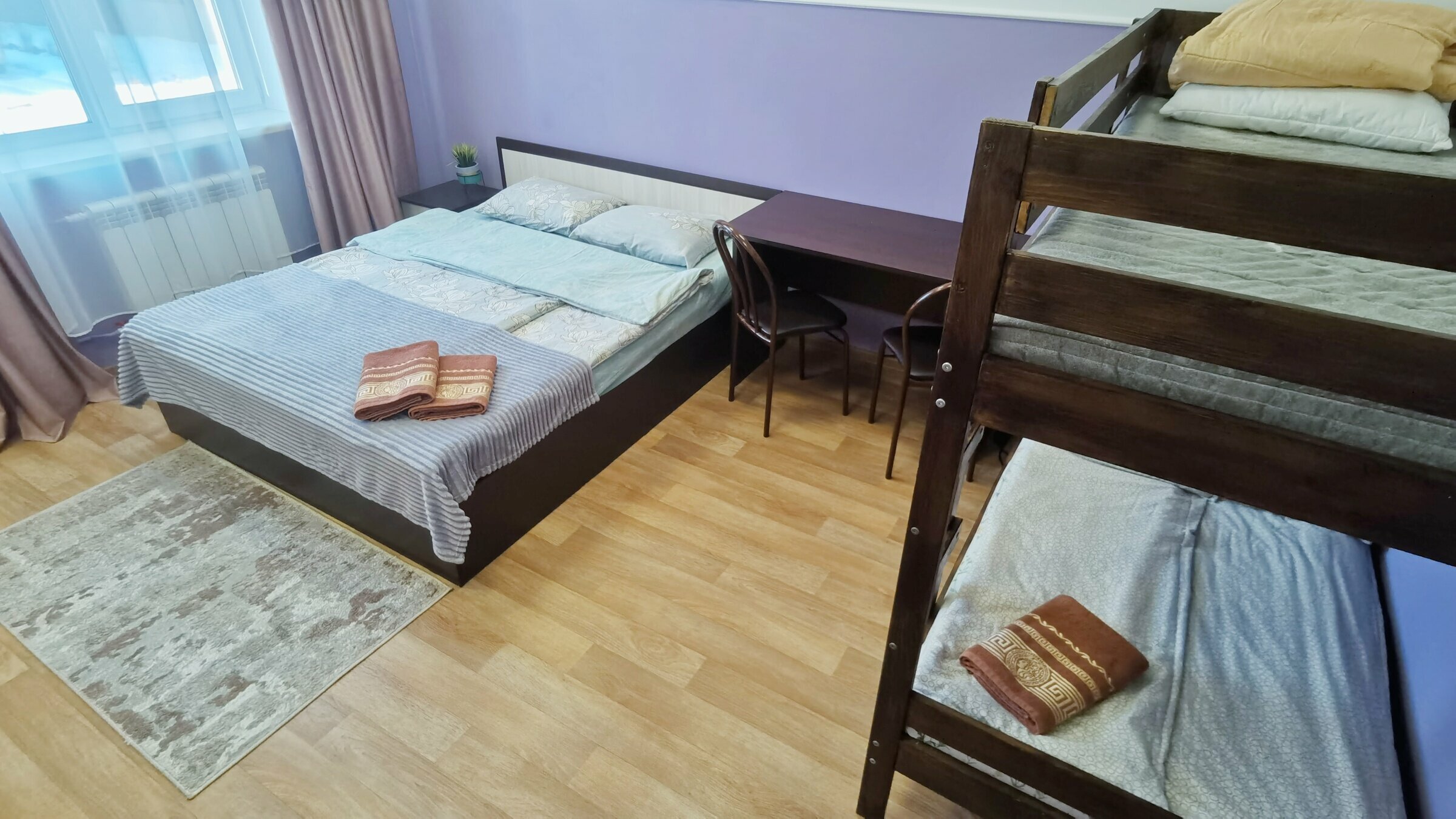 Семейный номер с видом на горы