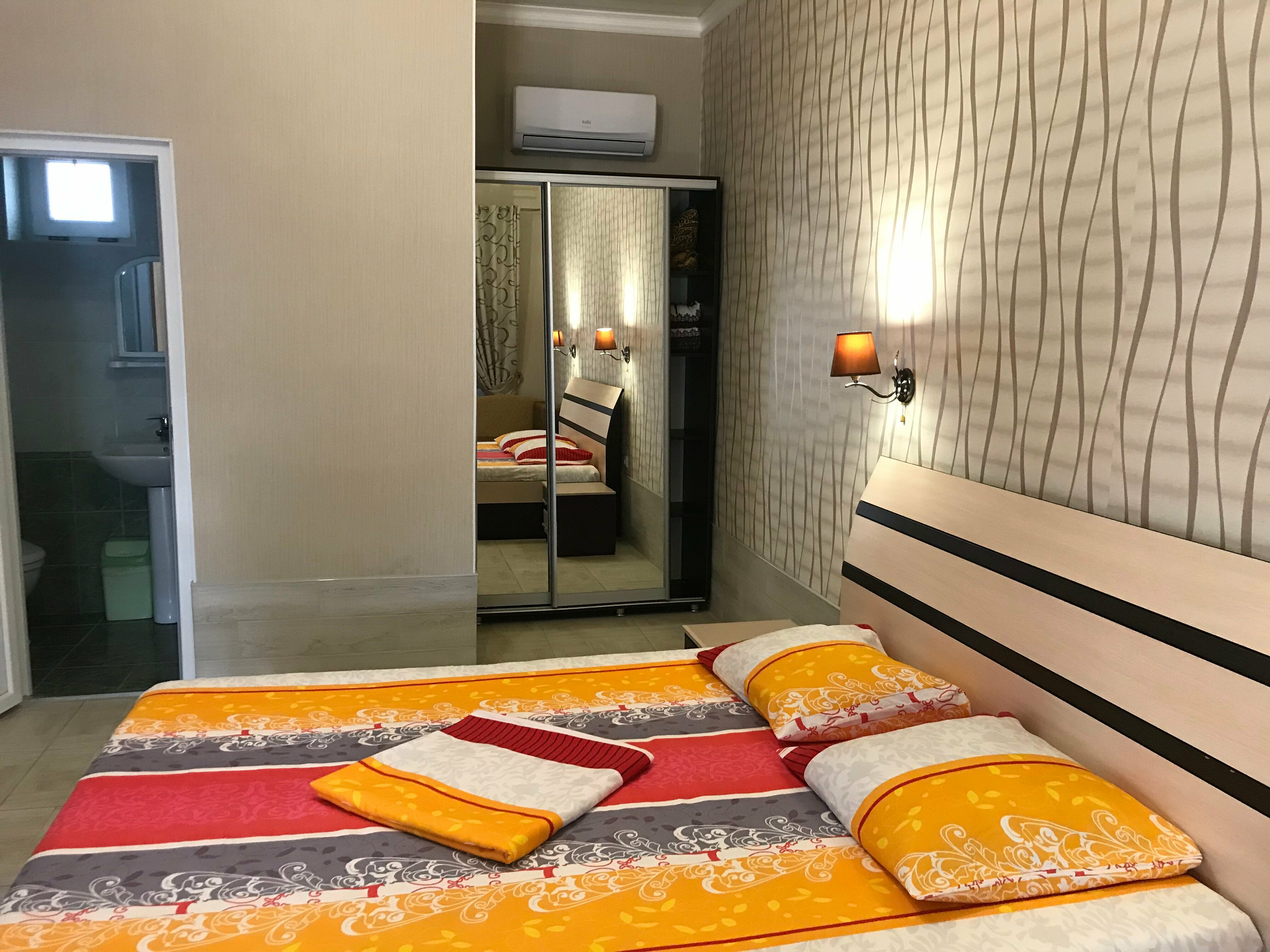 Двухместный номер с 1 кроватью или 2 отдельными кроватями, вид на горы