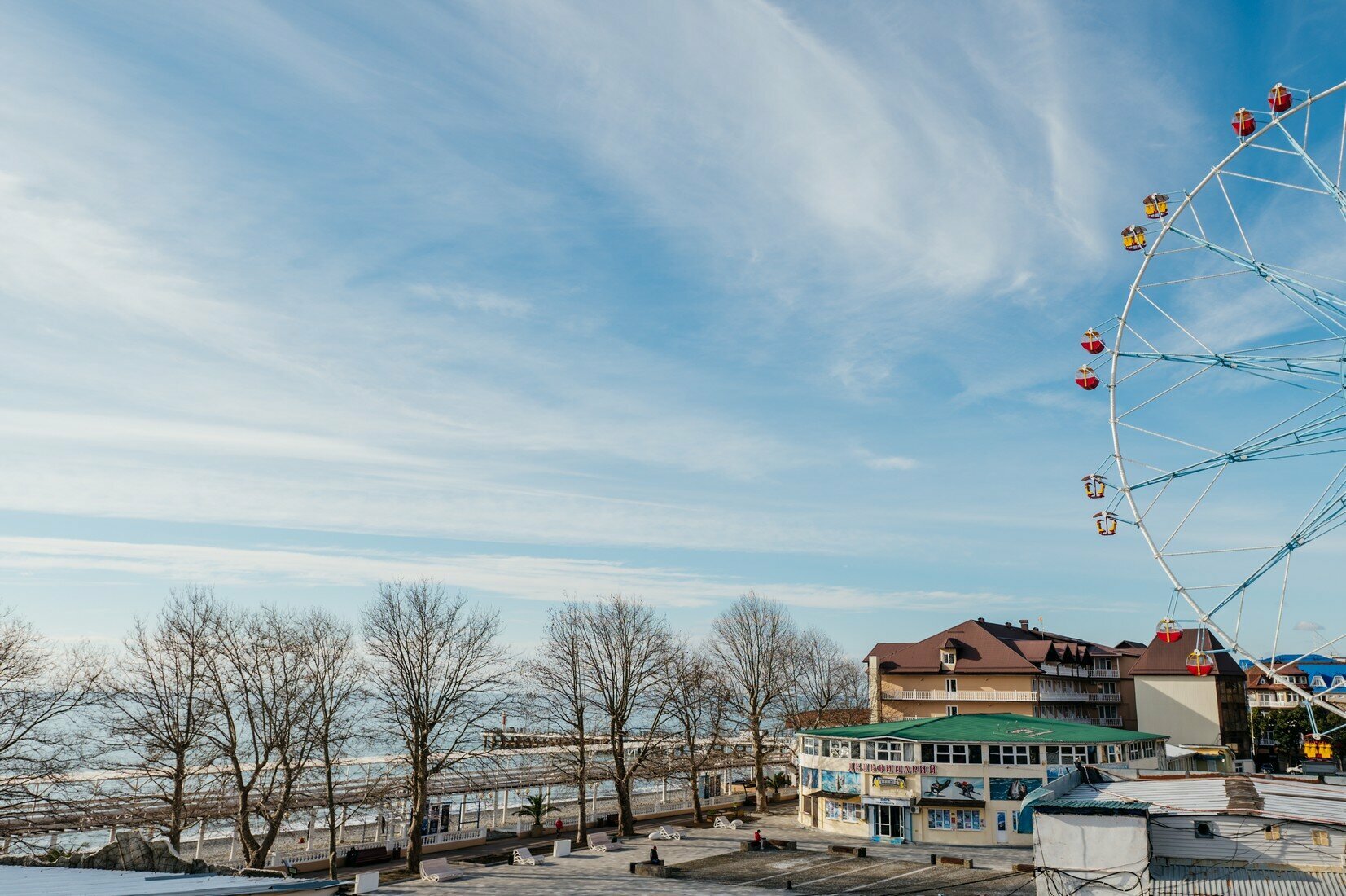 Трехместный номер с видом на море