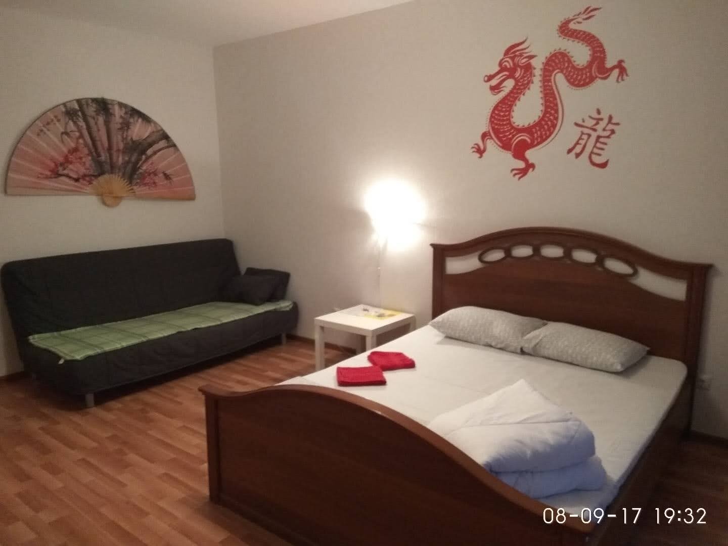 Двухместный номер с 1 кроватью и балконом