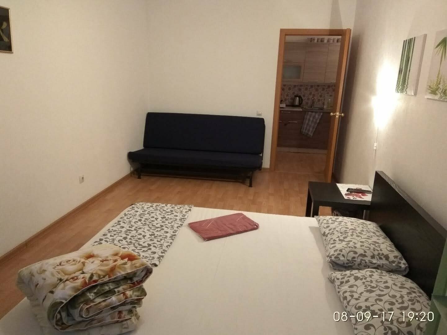 Двухместный номер с 1 кроватью и балконом