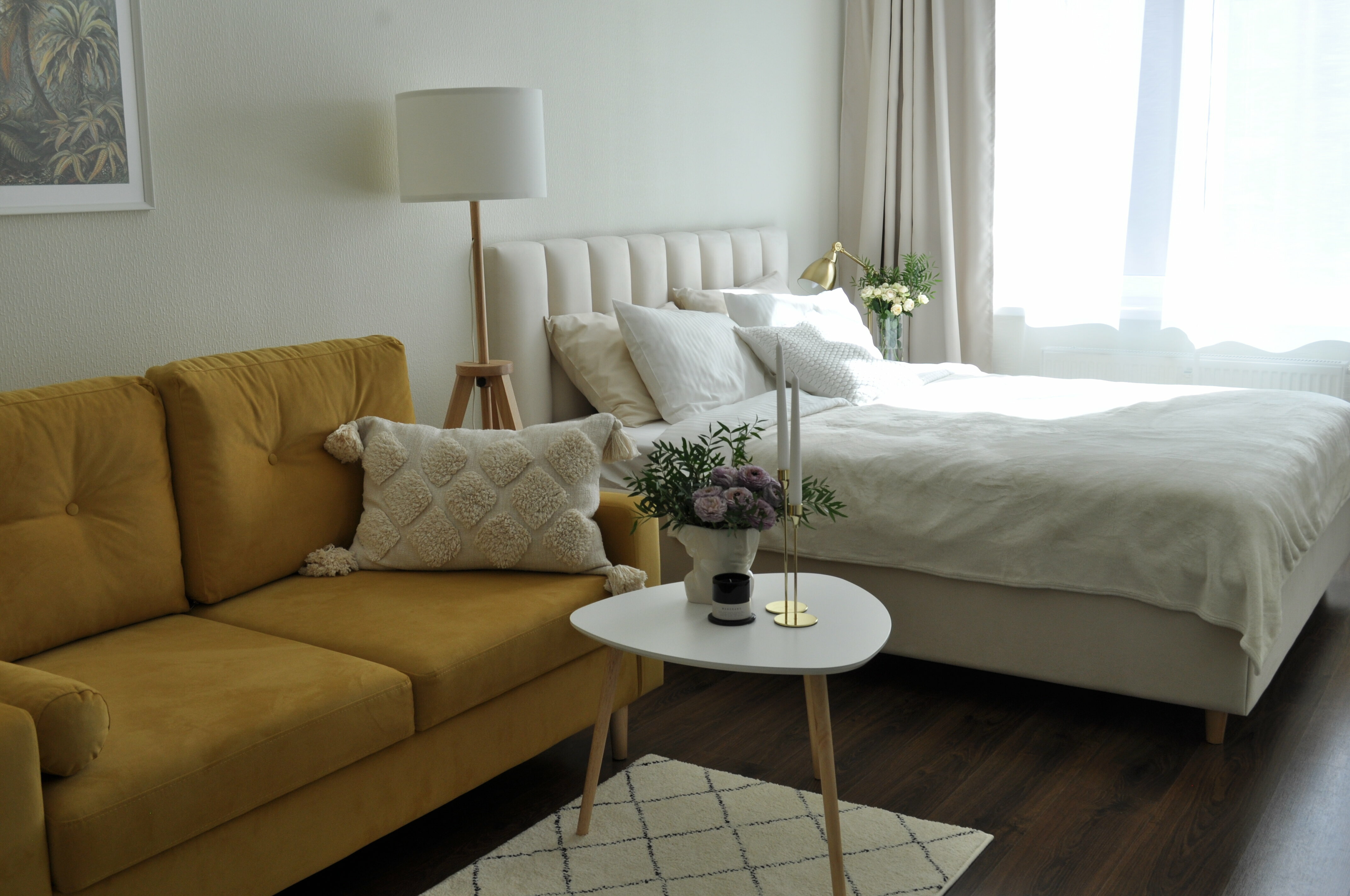 Апартаменты с 1 спальней