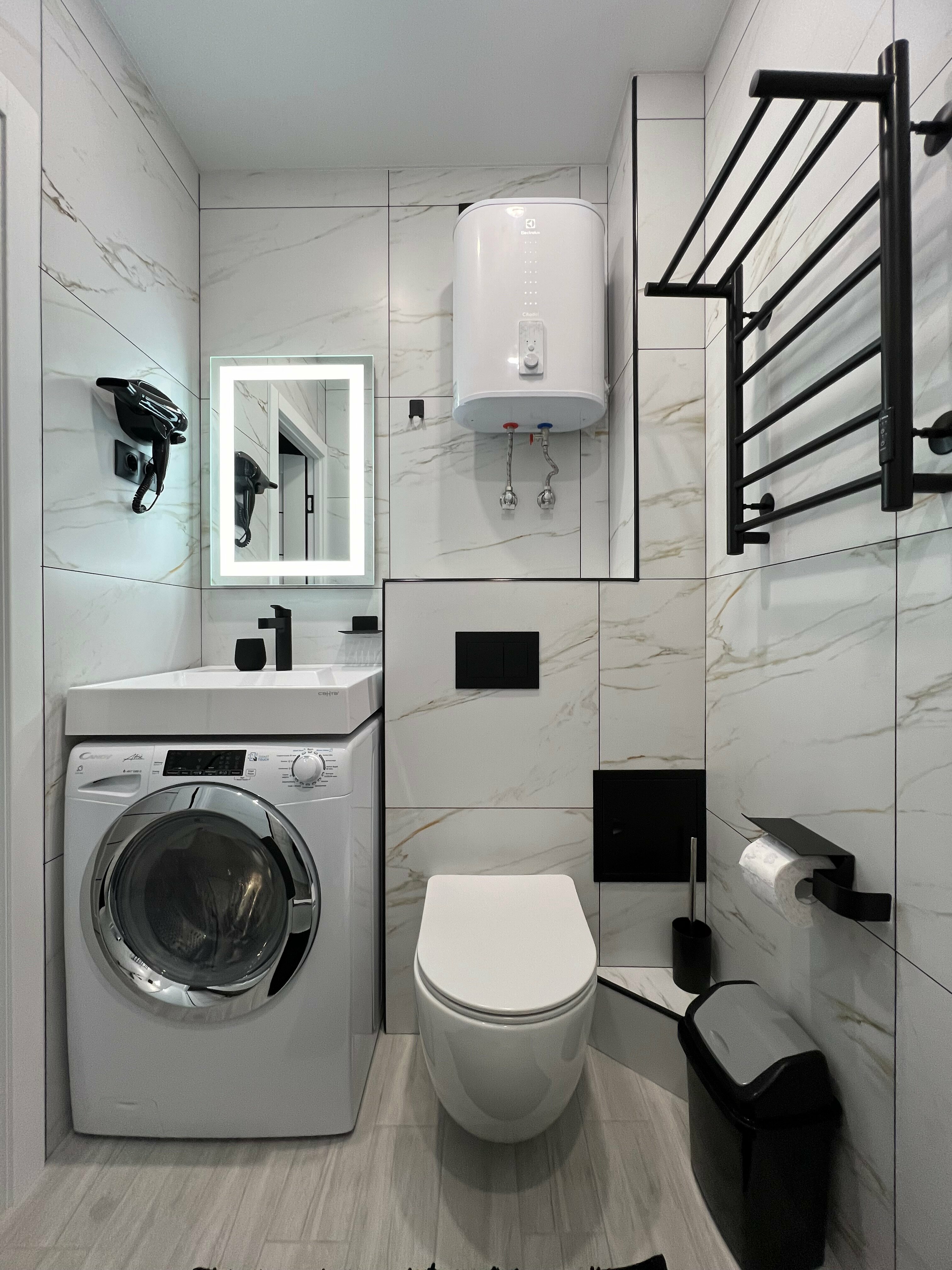 Апартамент "Охра" с мини-кухней и стирально-сушильной машиной