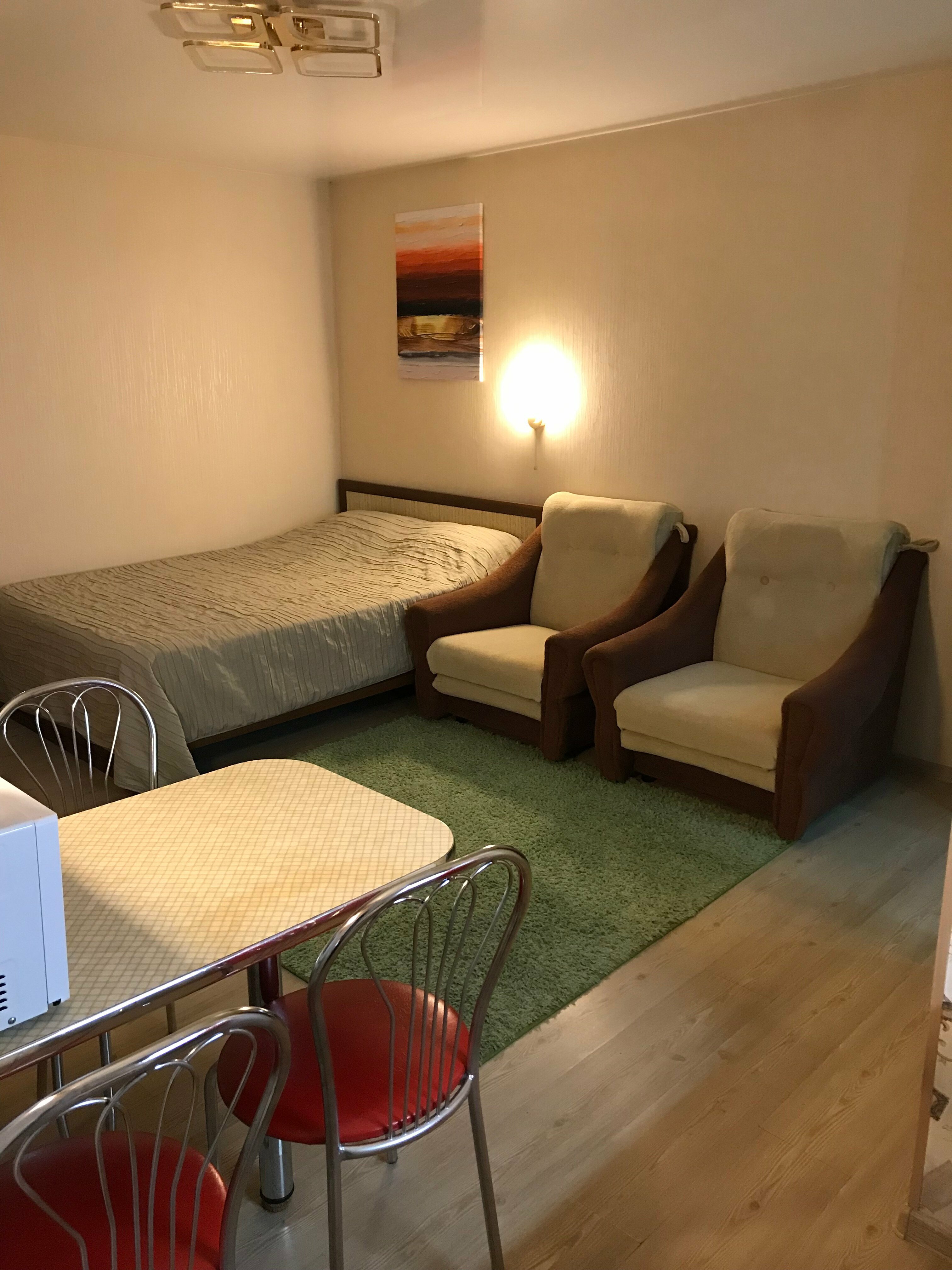 Номер-студия с видом на сад