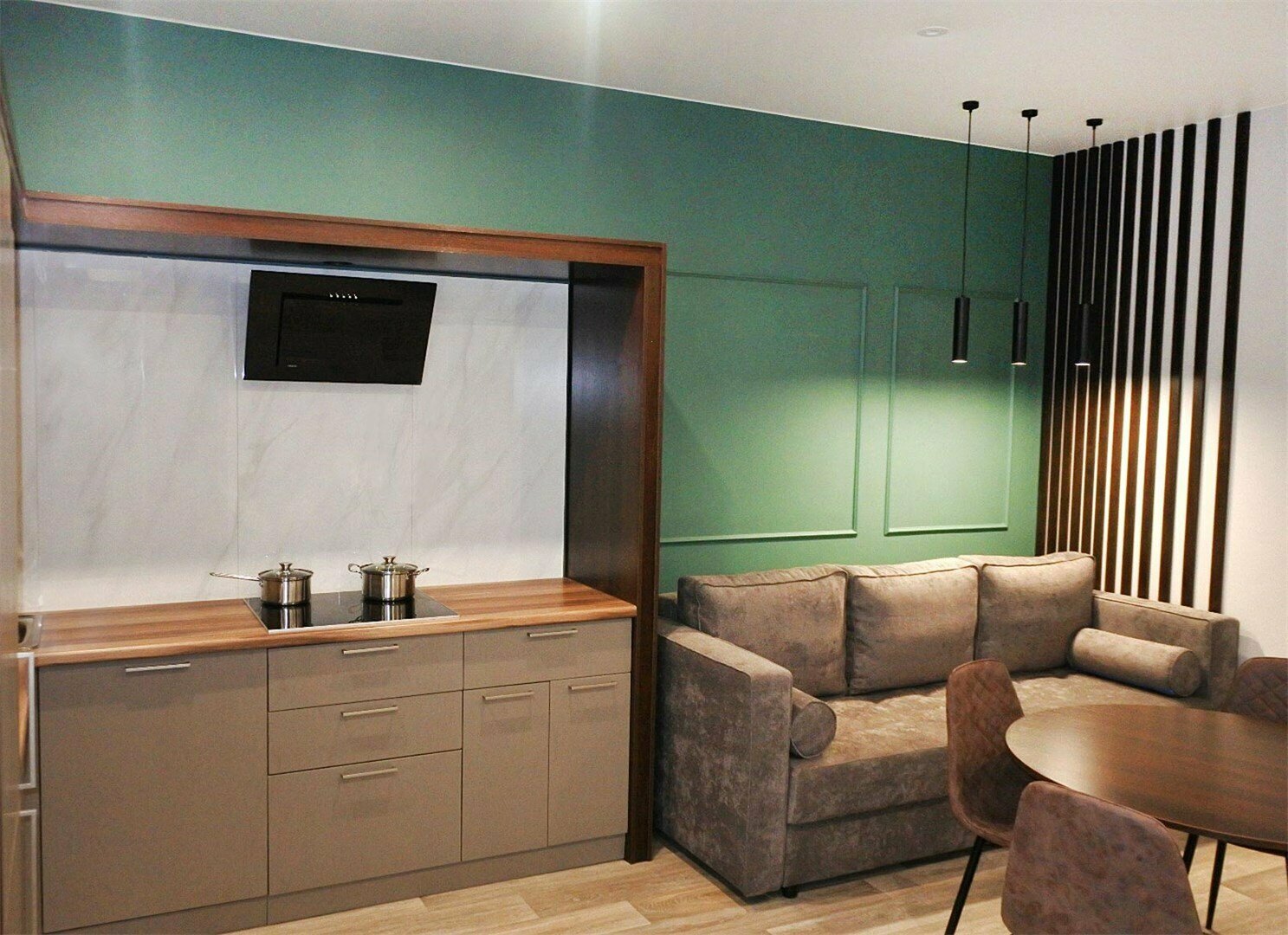 Апартаменты с 1 спальней