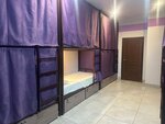 Спальное место на двухъярусной кровати в общем номере для мужчин в Hostel Svet
