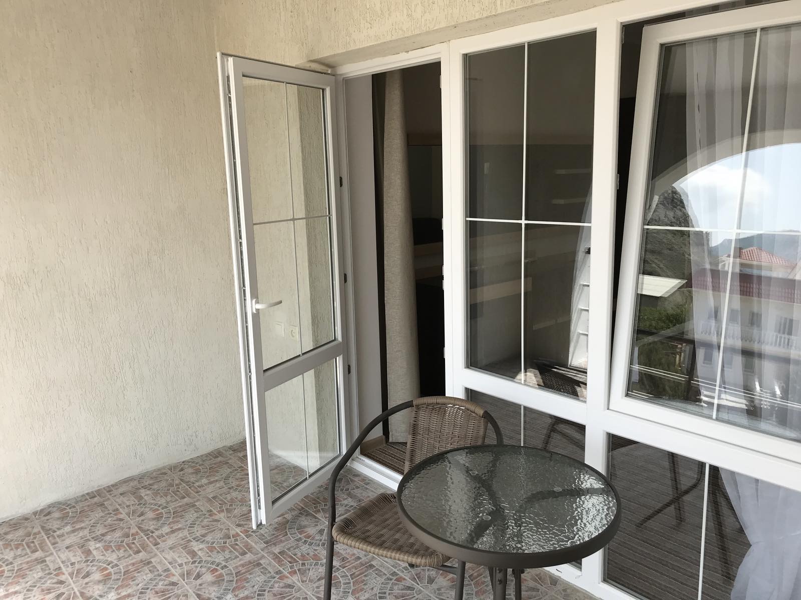 Двухместный номер с 1 кроватью и видом на горы