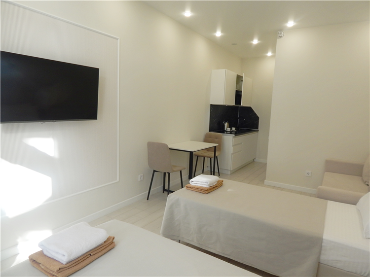 Двухместный номер с 1 кроватью или 2 отдельными кроватями, вид на море