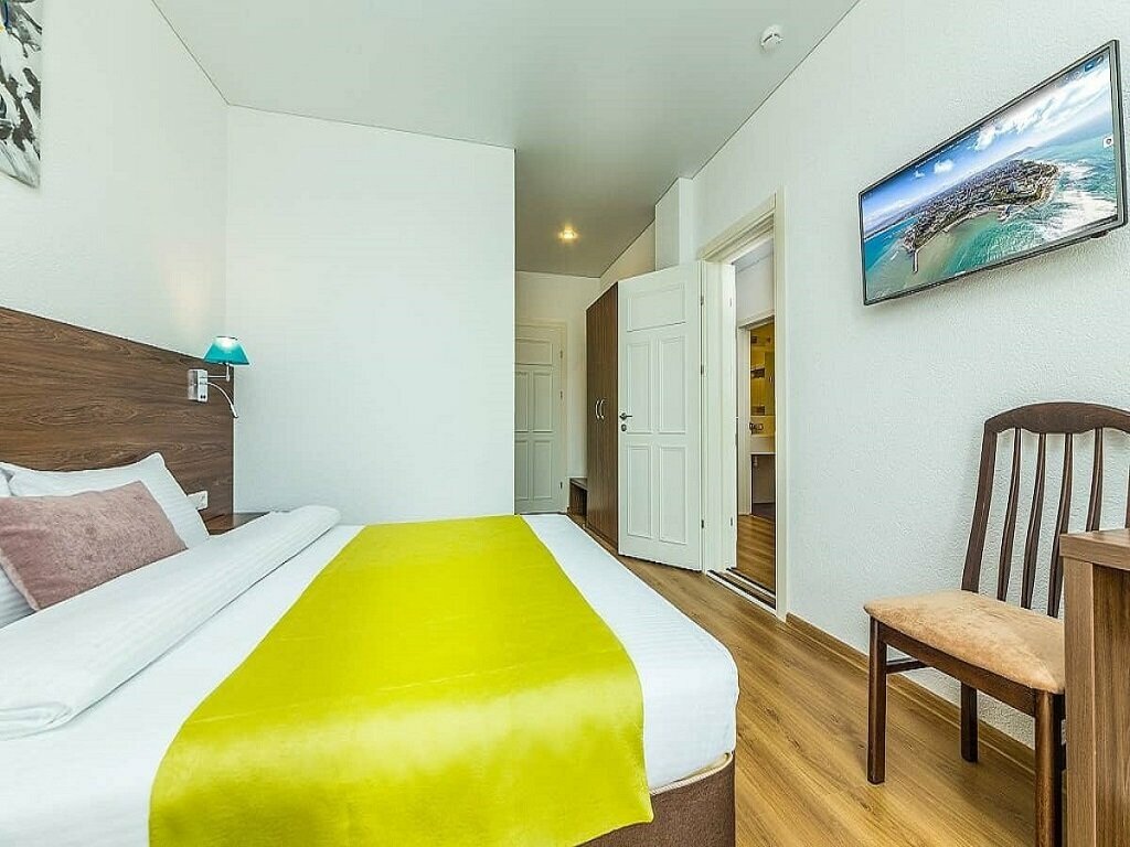 Двухместный номер с 1 кроватью и балконом