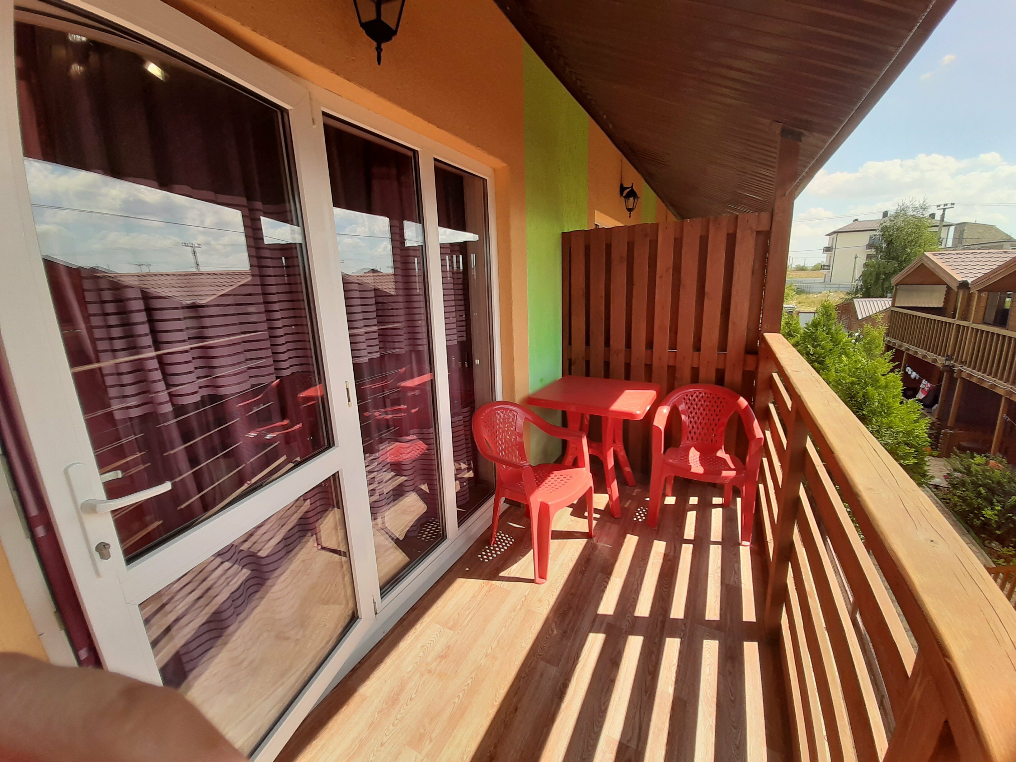 Двухместный номер с 1 кроватью или 2 отдельными кроватями и балконом