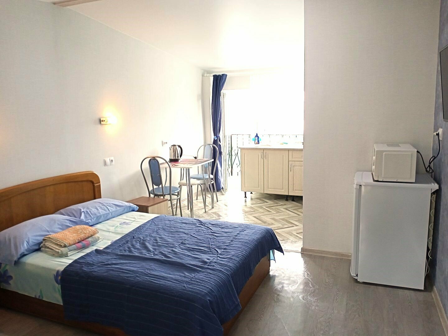 Апартаменты-студия с видом на море