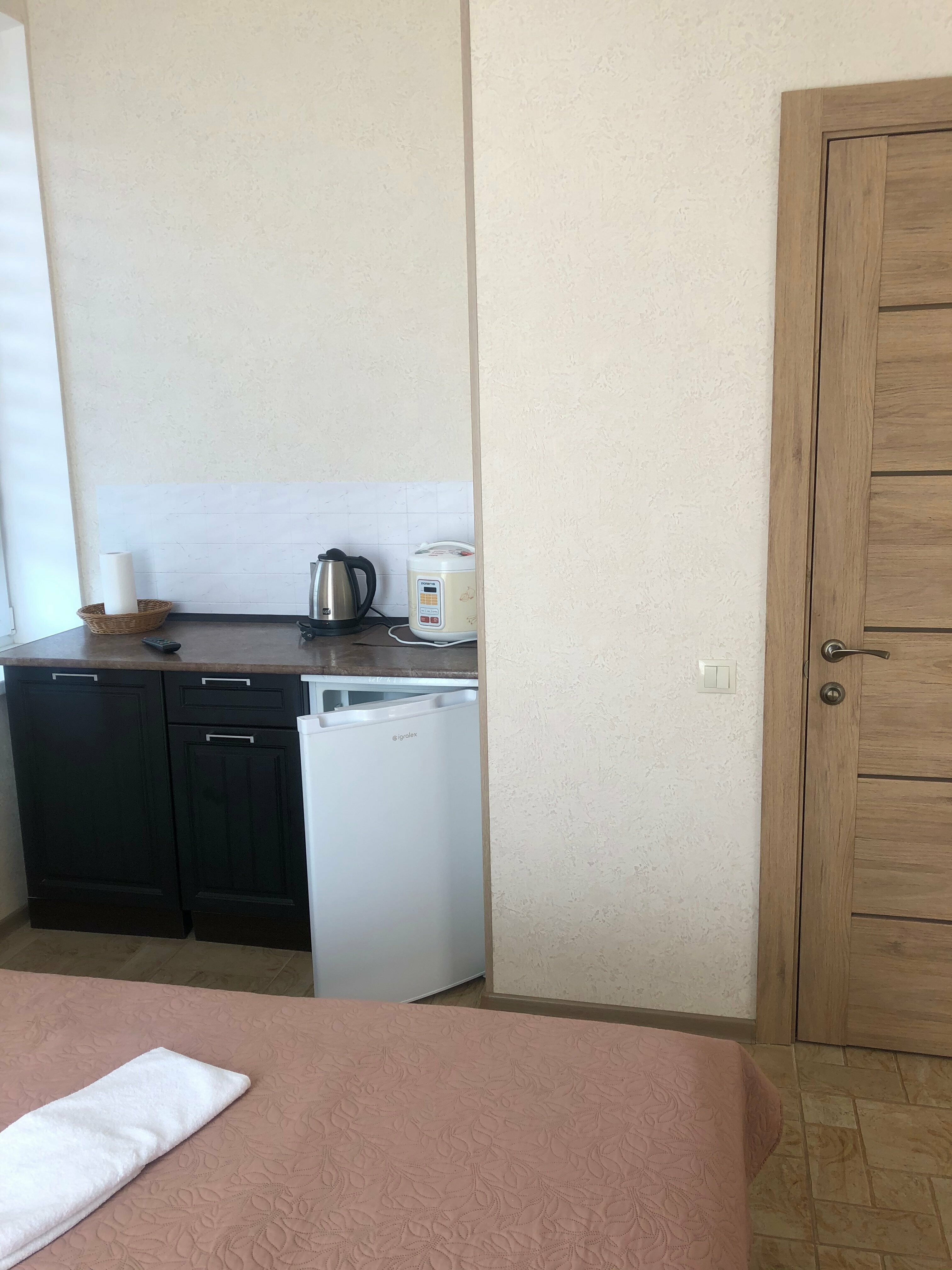 Двухместный номер с 1 кроватью и балконом