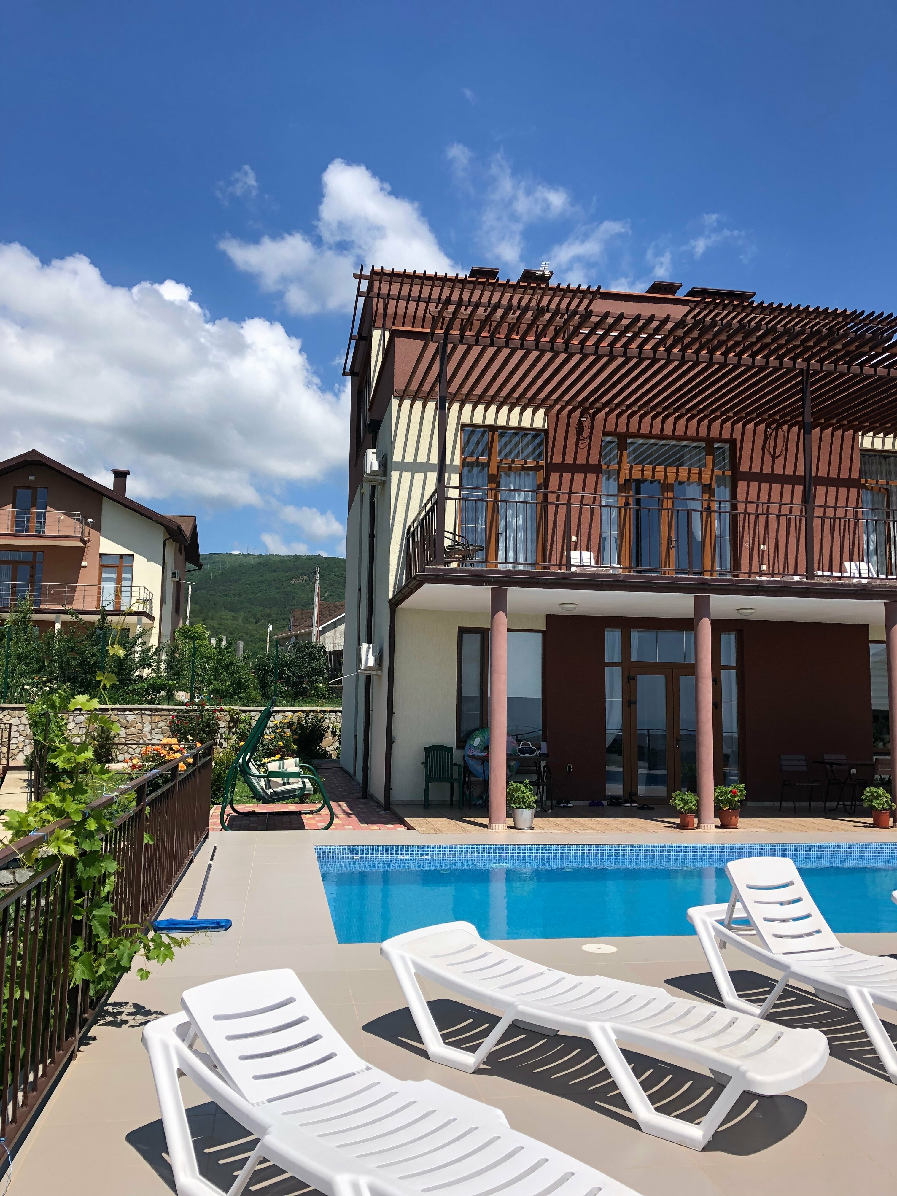 Двухместный номер с 1 кроватью и балконом