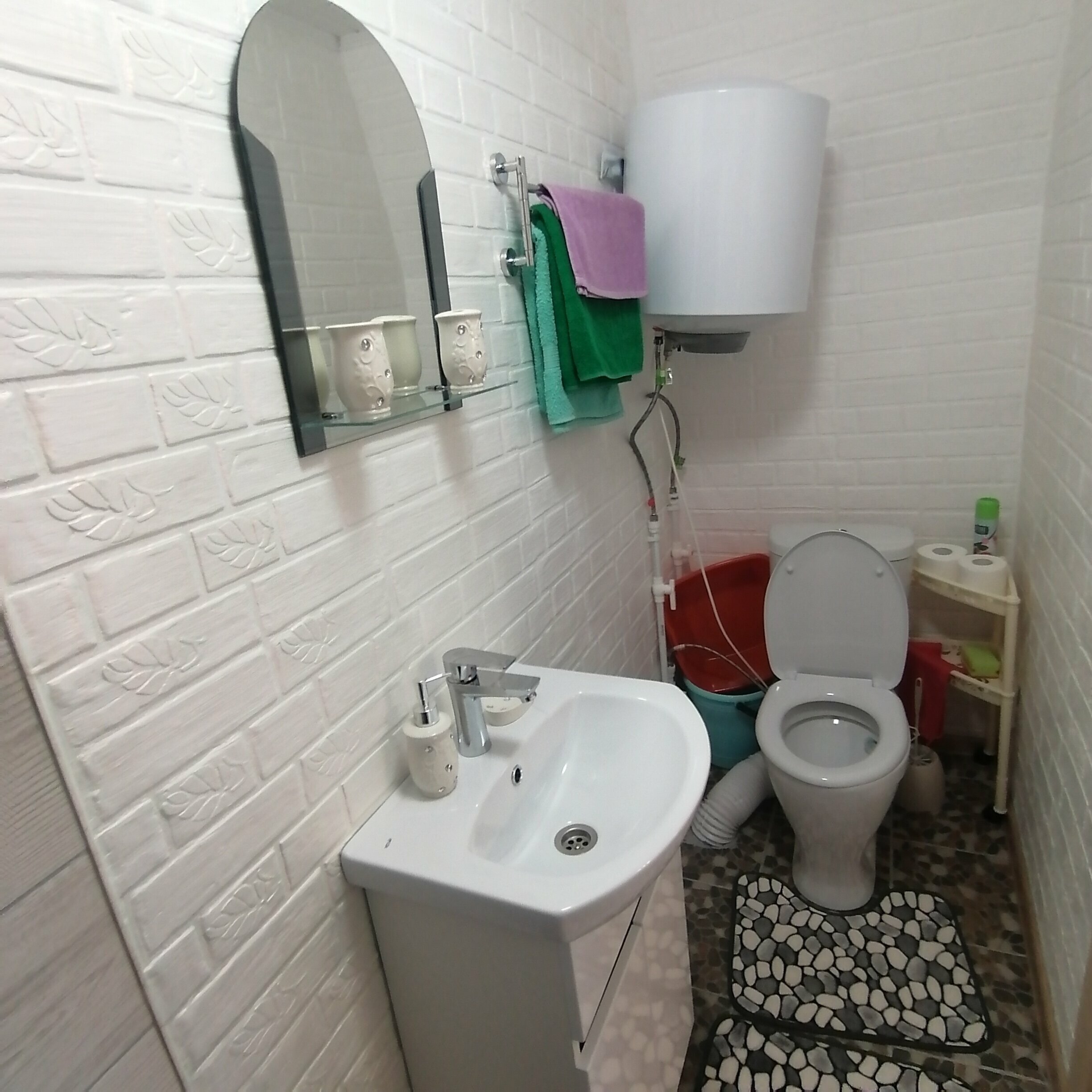 Двухместный номер с 1 кроватью и собственной ванной комнатой