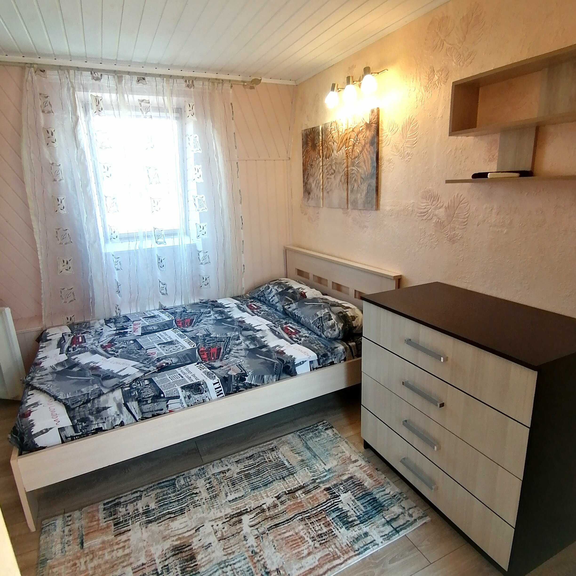 Двухместный номер с 1 кроватью и собственной ванной комнатой