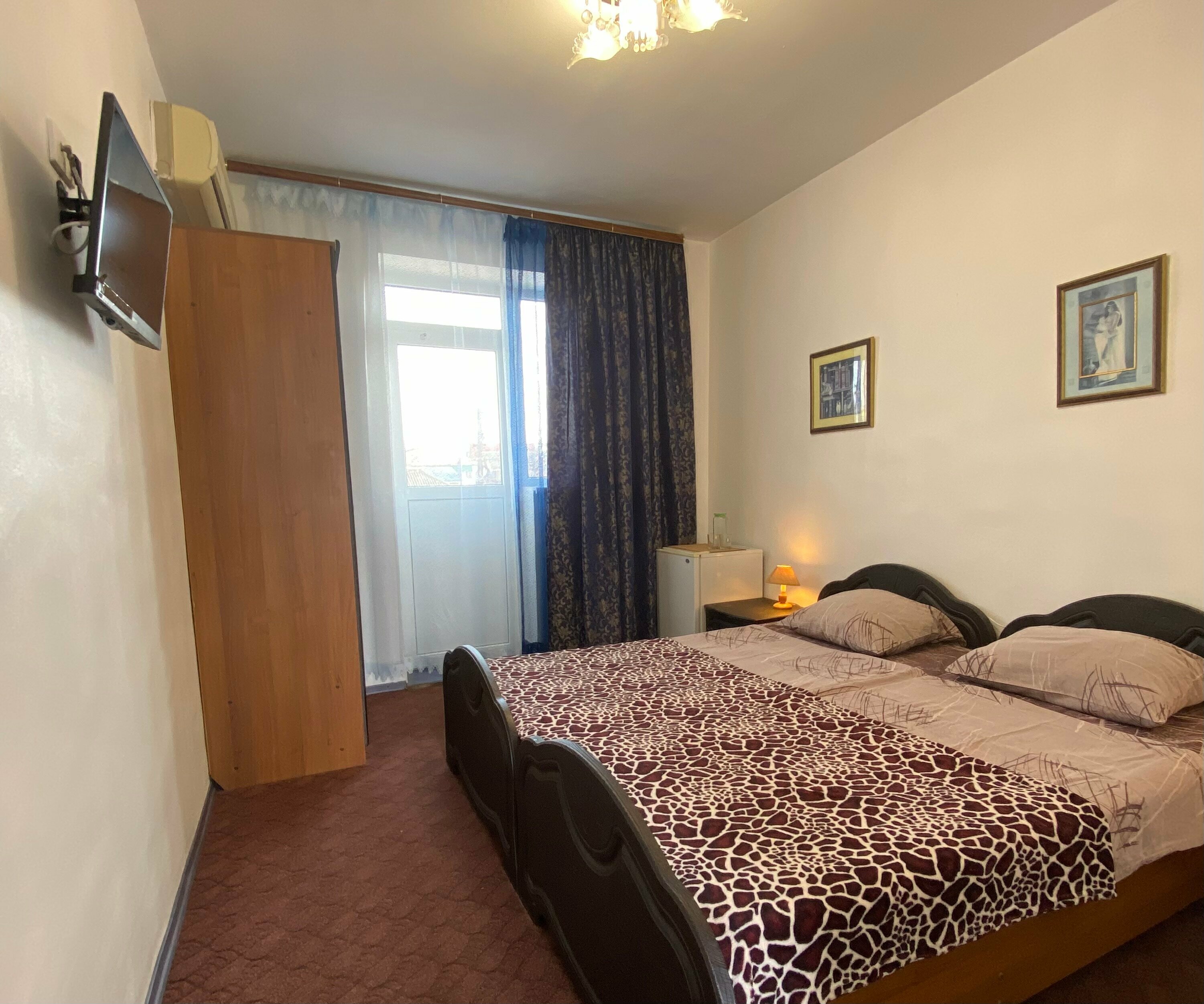 Двухместный номер с 1 кроватью или 2 отдельными кроватями, вид на город