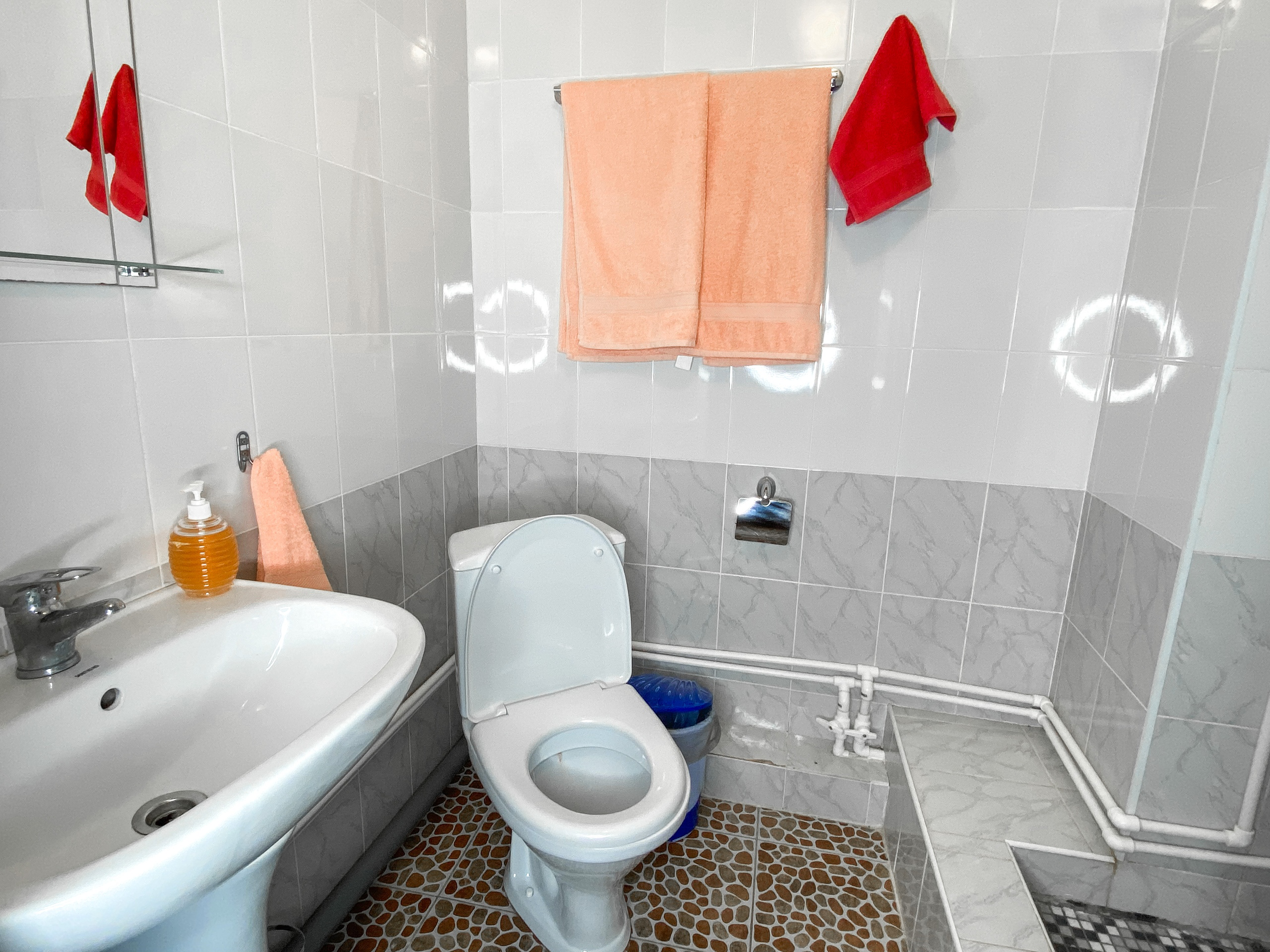 Двухместный номер Делюкс с 1 кроватью и душем