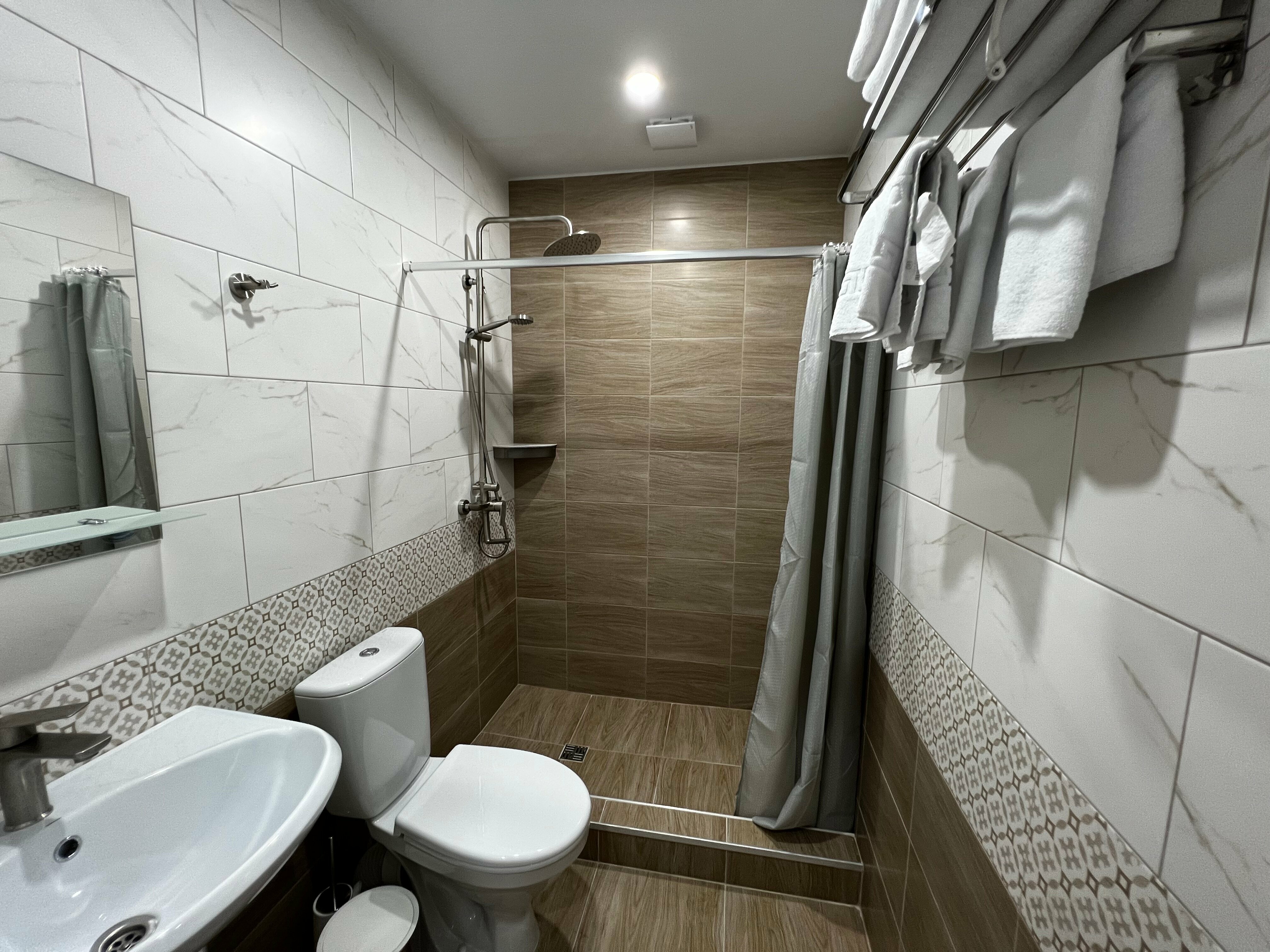 Двухместный номер с 1 кроватью и балконом