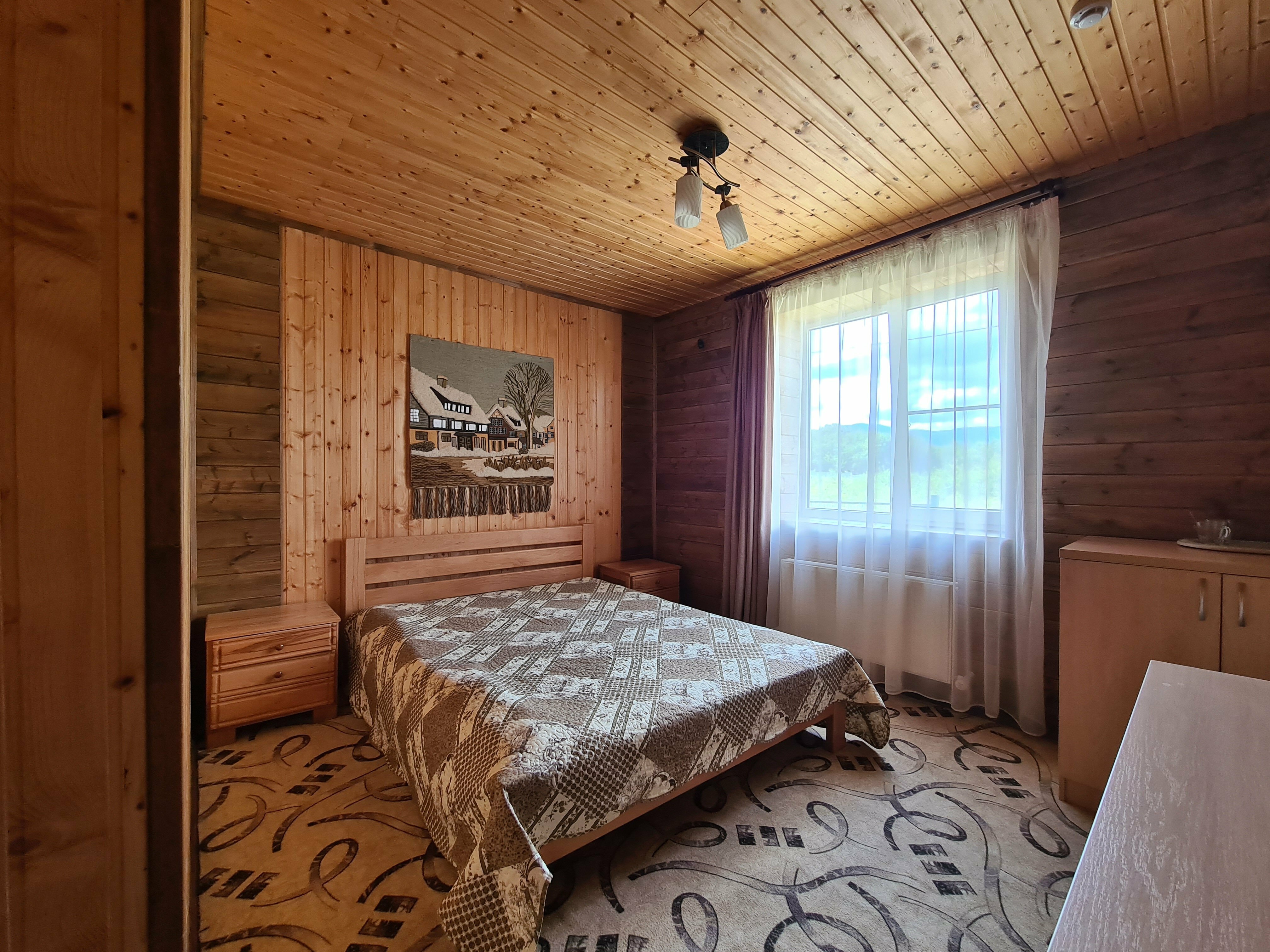 Двухместный номер с 1 кроватью и видом на горы