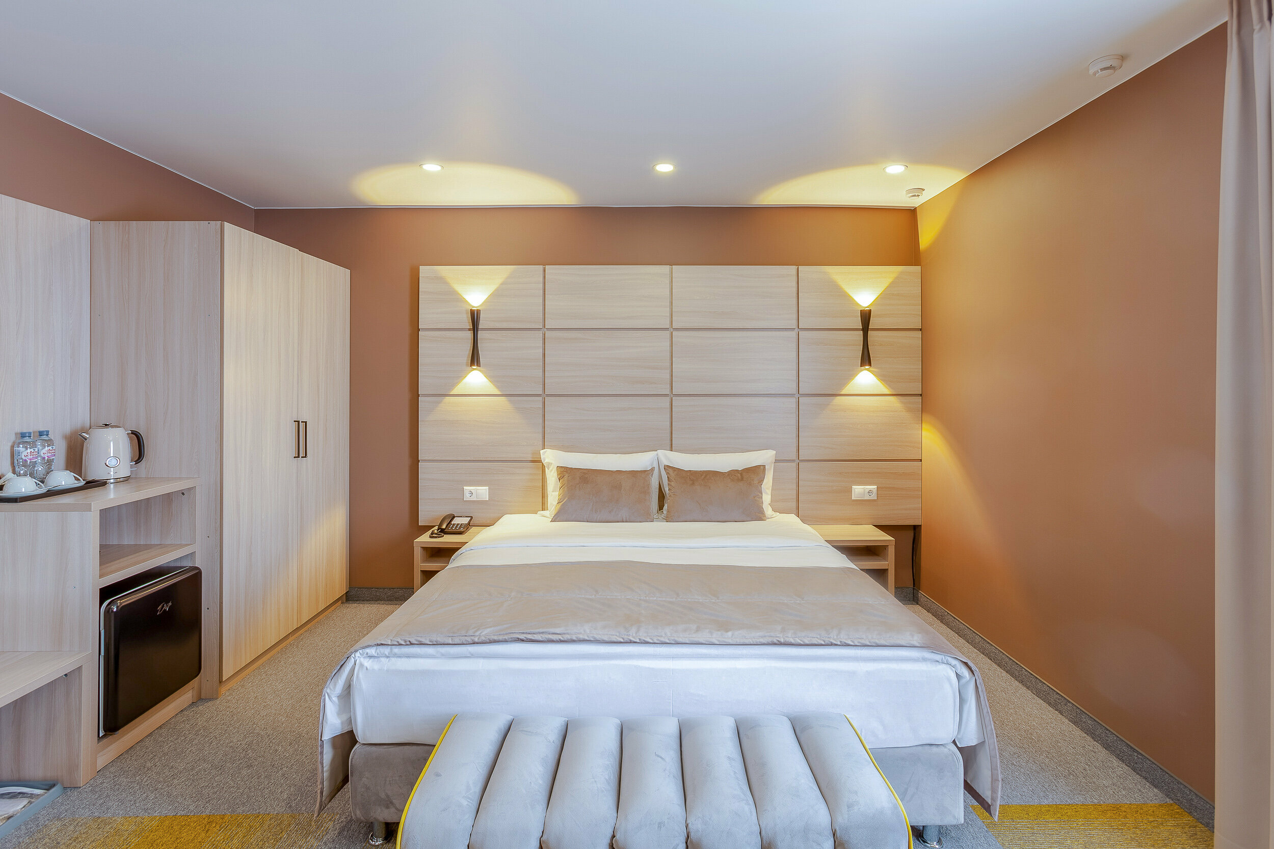 Улучшенный двухместный номер Делюкс с 1 кроватью или 2 отдельными кроватями