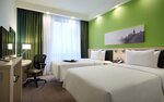 НОМЕР С ДВУМЯ ОДНОСПАЛЬНЫМИ КРОВАТЯМИ twin в Hampton by Hilton Minsk city Centre