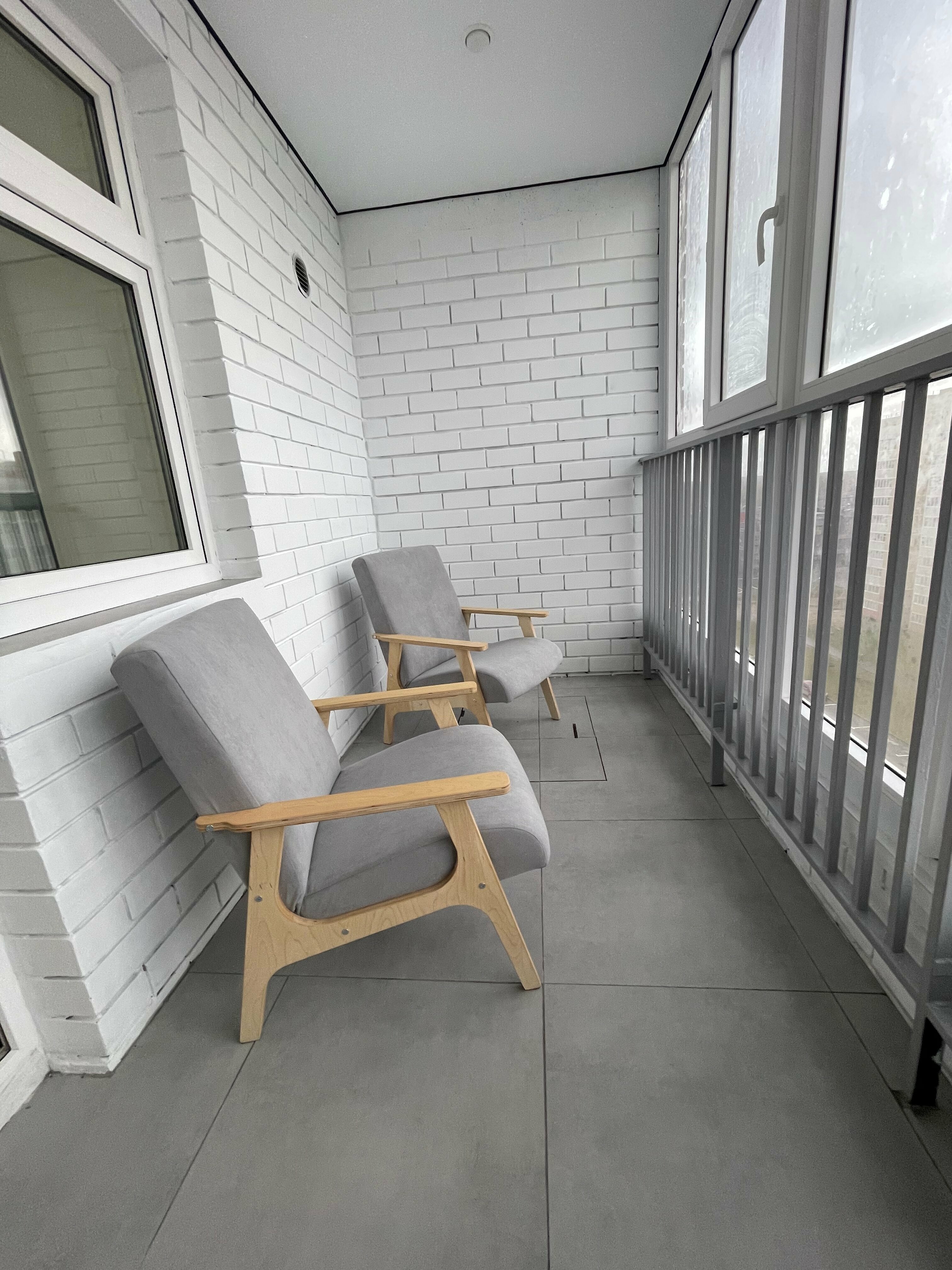 Двухместный номер с 1 кроватью и балконом