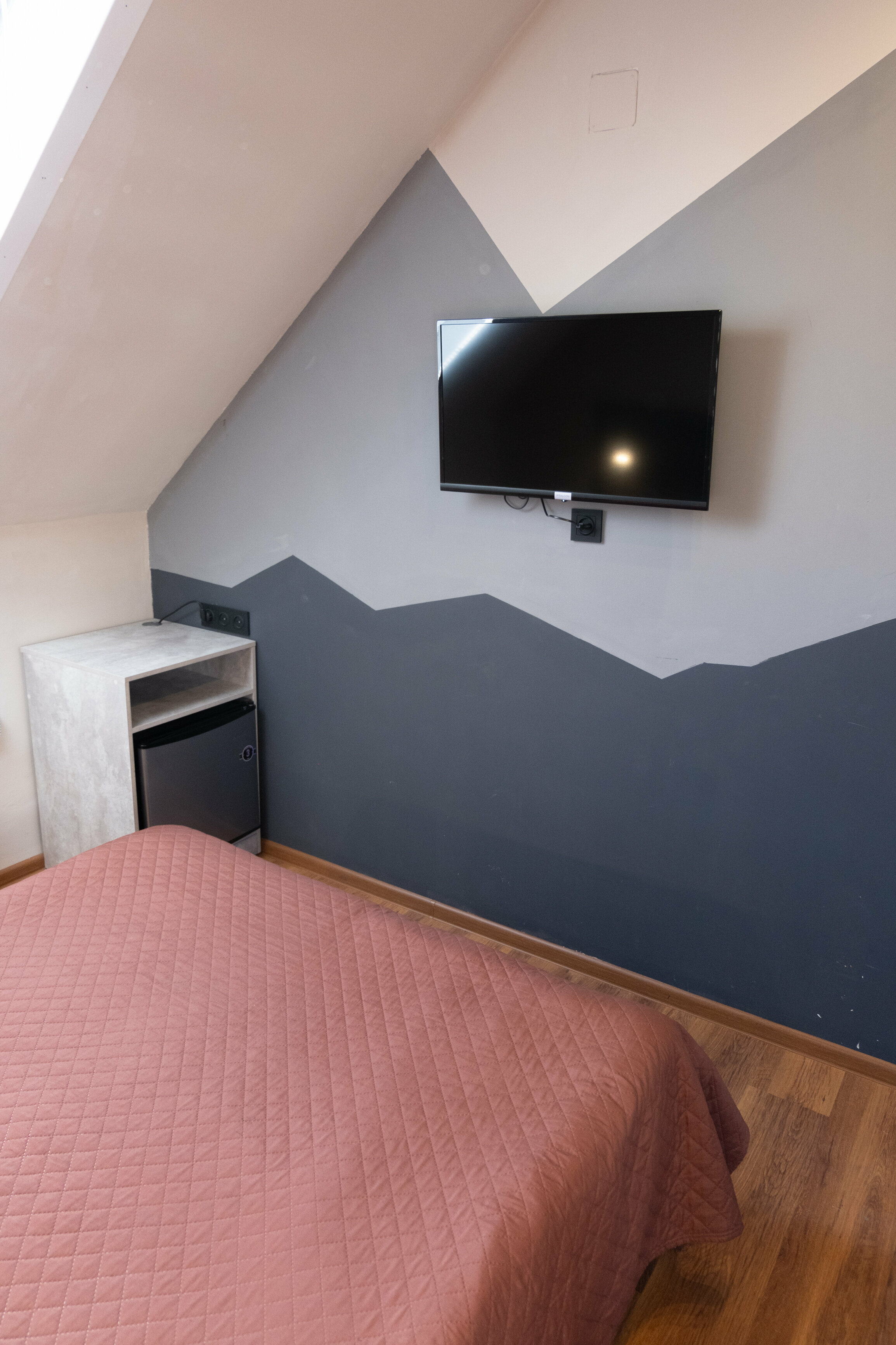 Двухместный номер с 1 кроватью и собственной ванной комнатой