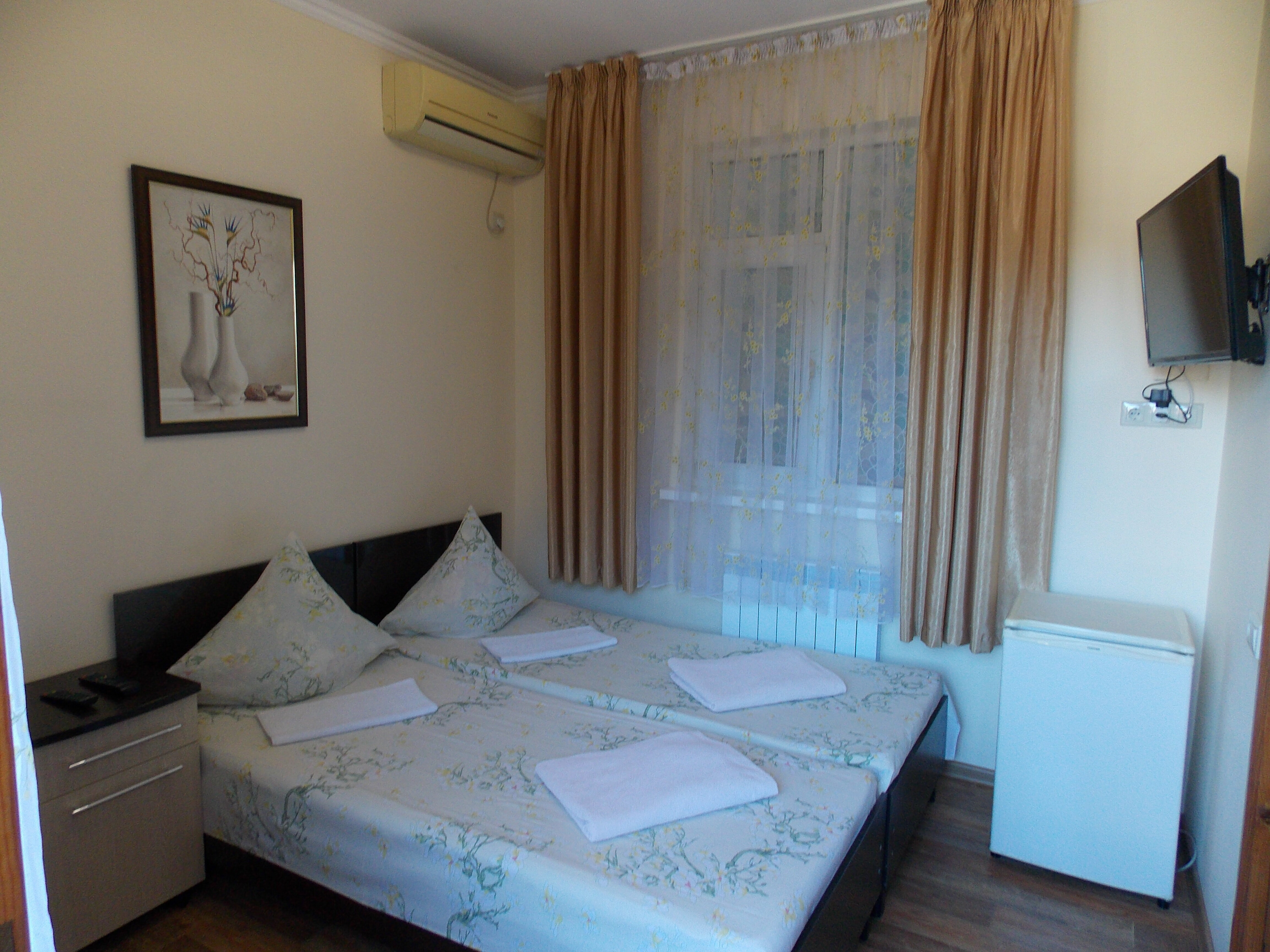 Двухместный номер с 2 отдельными кроватями и душем