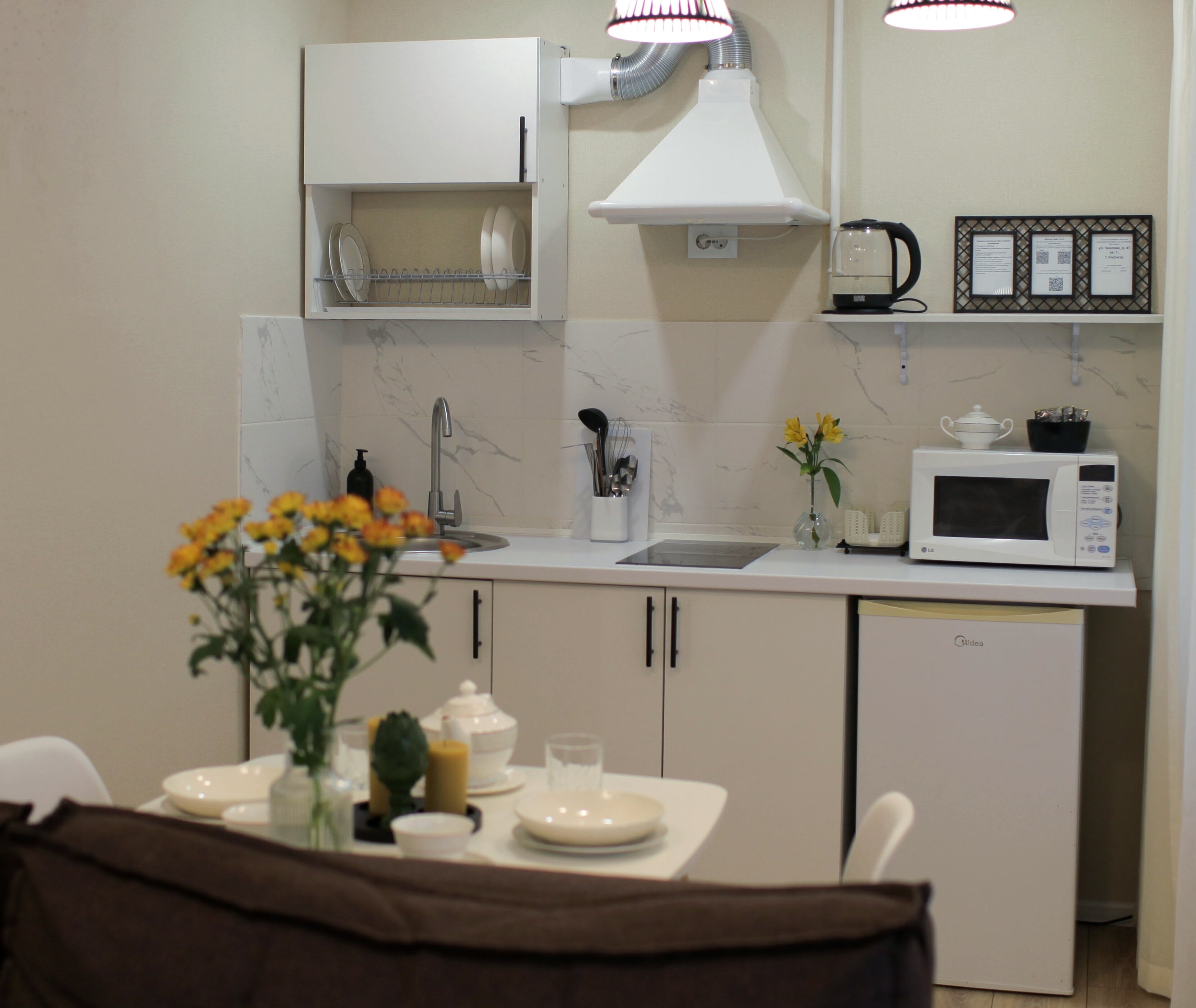 Номер-студия с диваном-кроватью