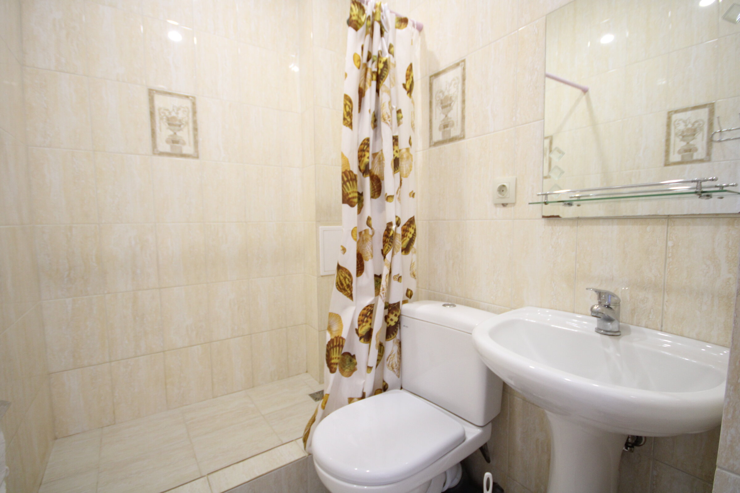 Двухместный номер с 1 кроватью и балконом