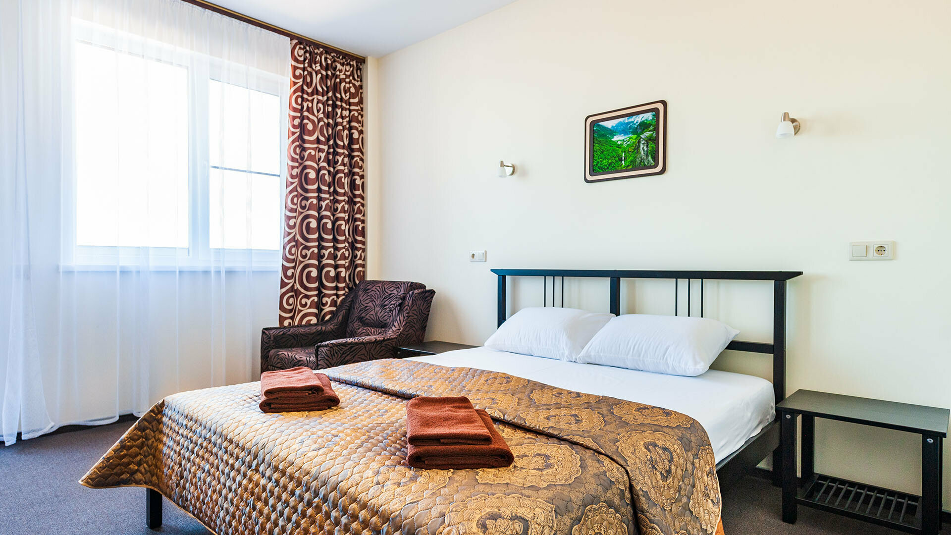 Трехместный номер с видом на море