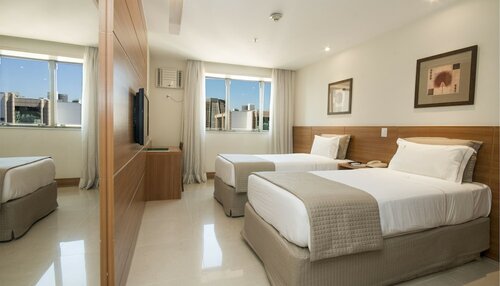 Стандартный двухместный номер с 2 односпальными кроватями в Américas Granada Hotel