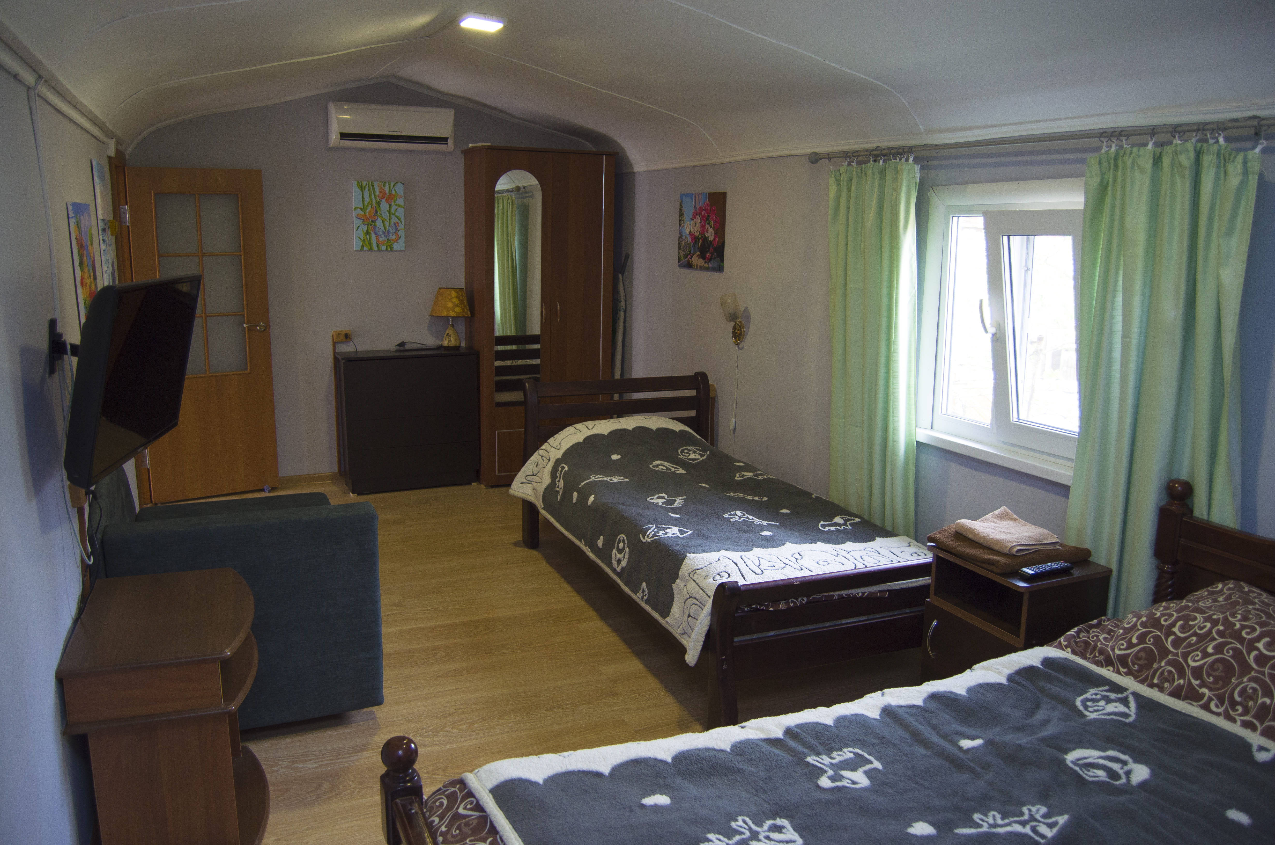 Стандартный четырехместный номер