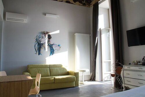 Панорамная студия-люкс (Suprema) в Piazza Castello Suite