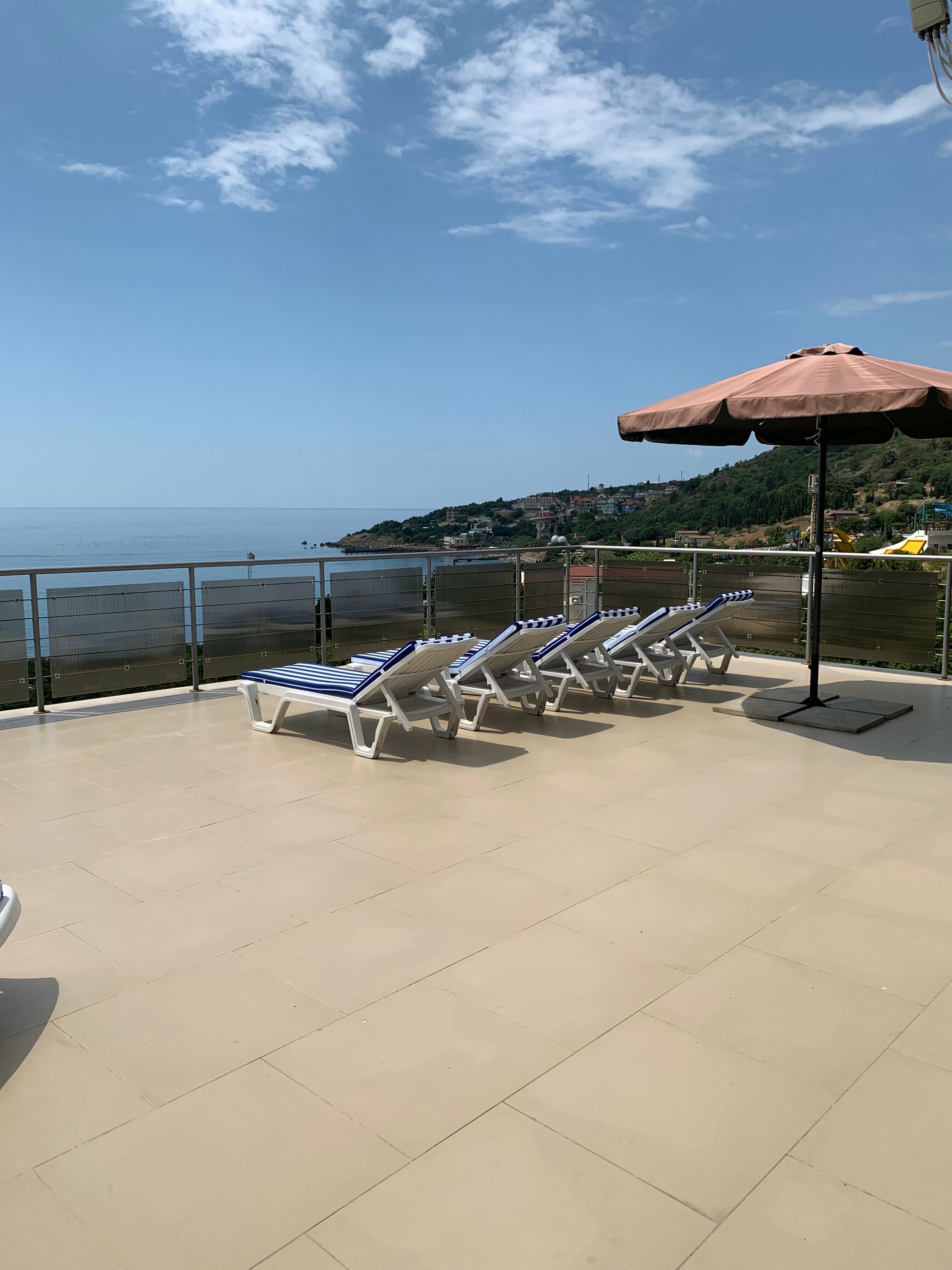 Двухместный номер с 1 кроватью и балконом, вид на море