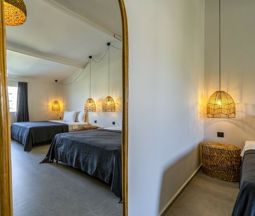 Семейный четырехместный номер в Art Alacati