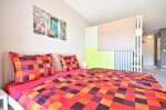 Студия, терраса, вид на бассейн в Bretia apartments & more