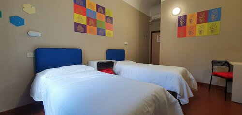 Номер с 2 односпальными кроватями в Hotel Genesi