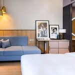 Номер улучшенный с 1 двуспальной кроватью в Radisson Hotel Gorizont Rostov-on-Don