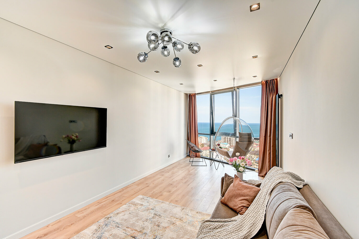 Апартаменты с панорамным видом на море