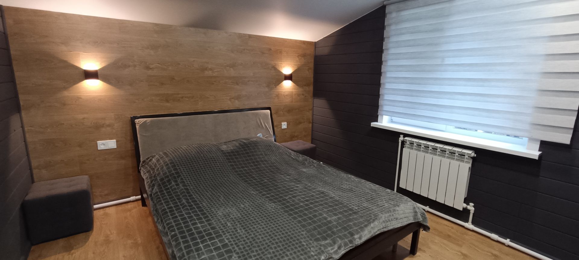 Коттедж с балконом