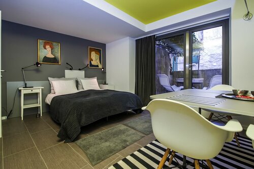 Студия «Комфорт», балкон в Apartments Tanja