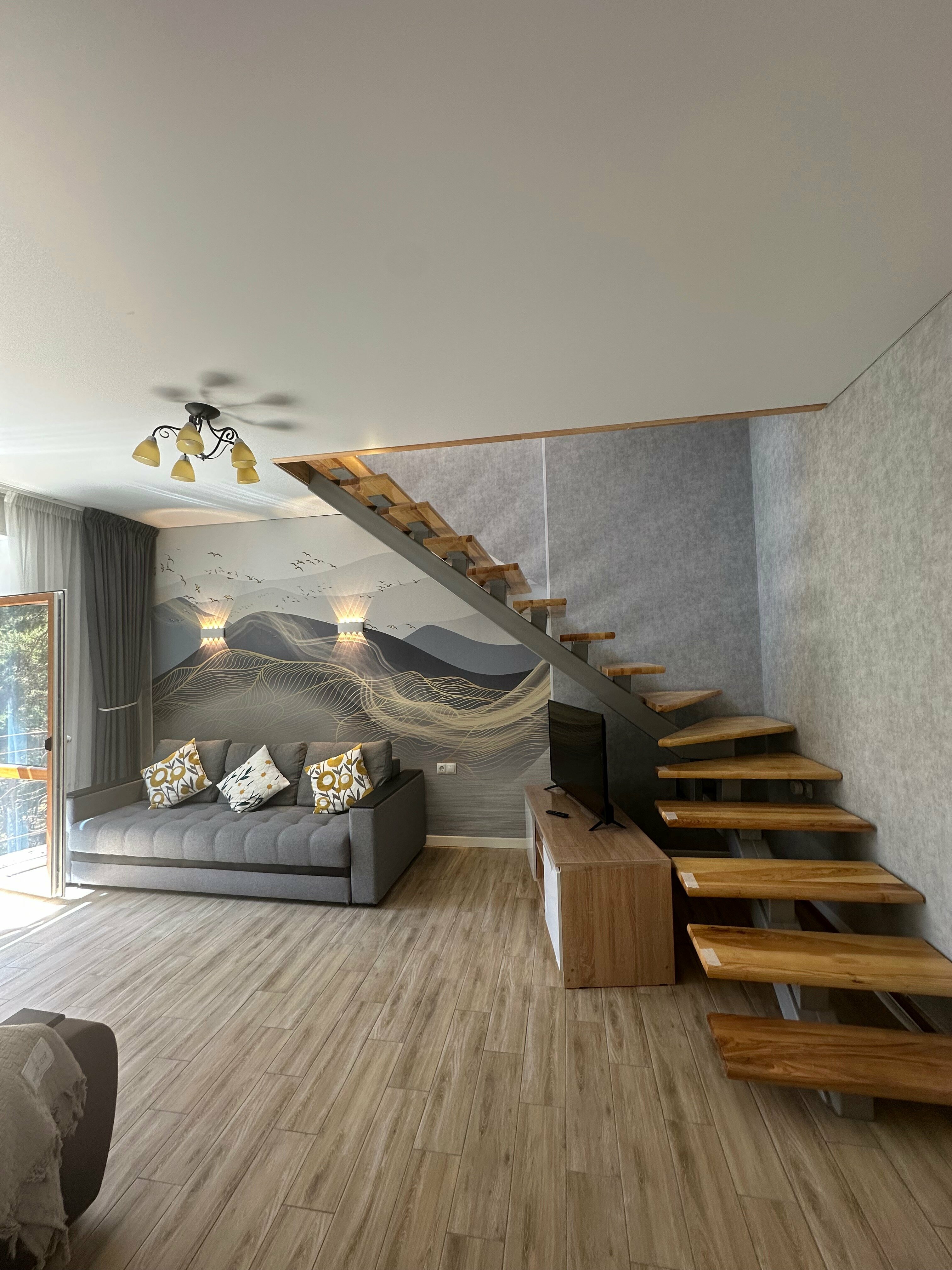 Пентхаус с видом на горы