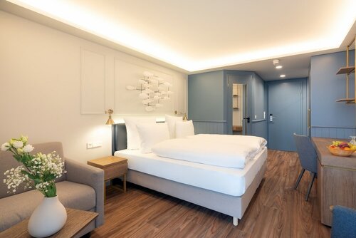 Двухместный номер «Комфорт» с 1 двуспальной кроватью в Seetelhotel Ostseeresidenz Heringsdorf