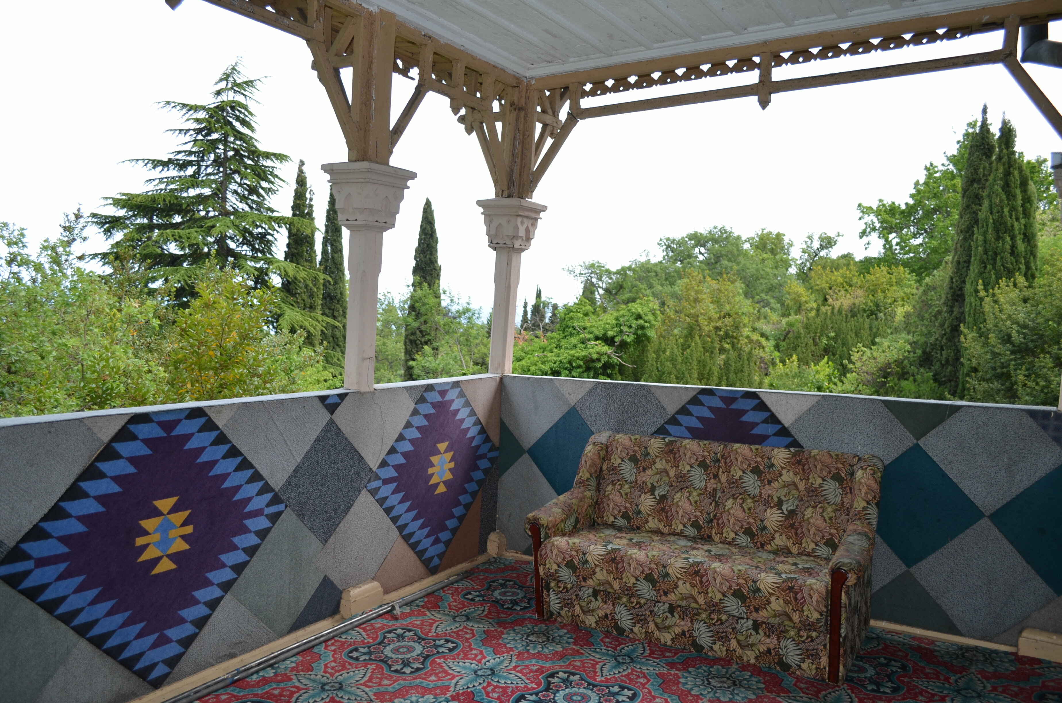 Двухместный номер с 1 кроватью и террасой